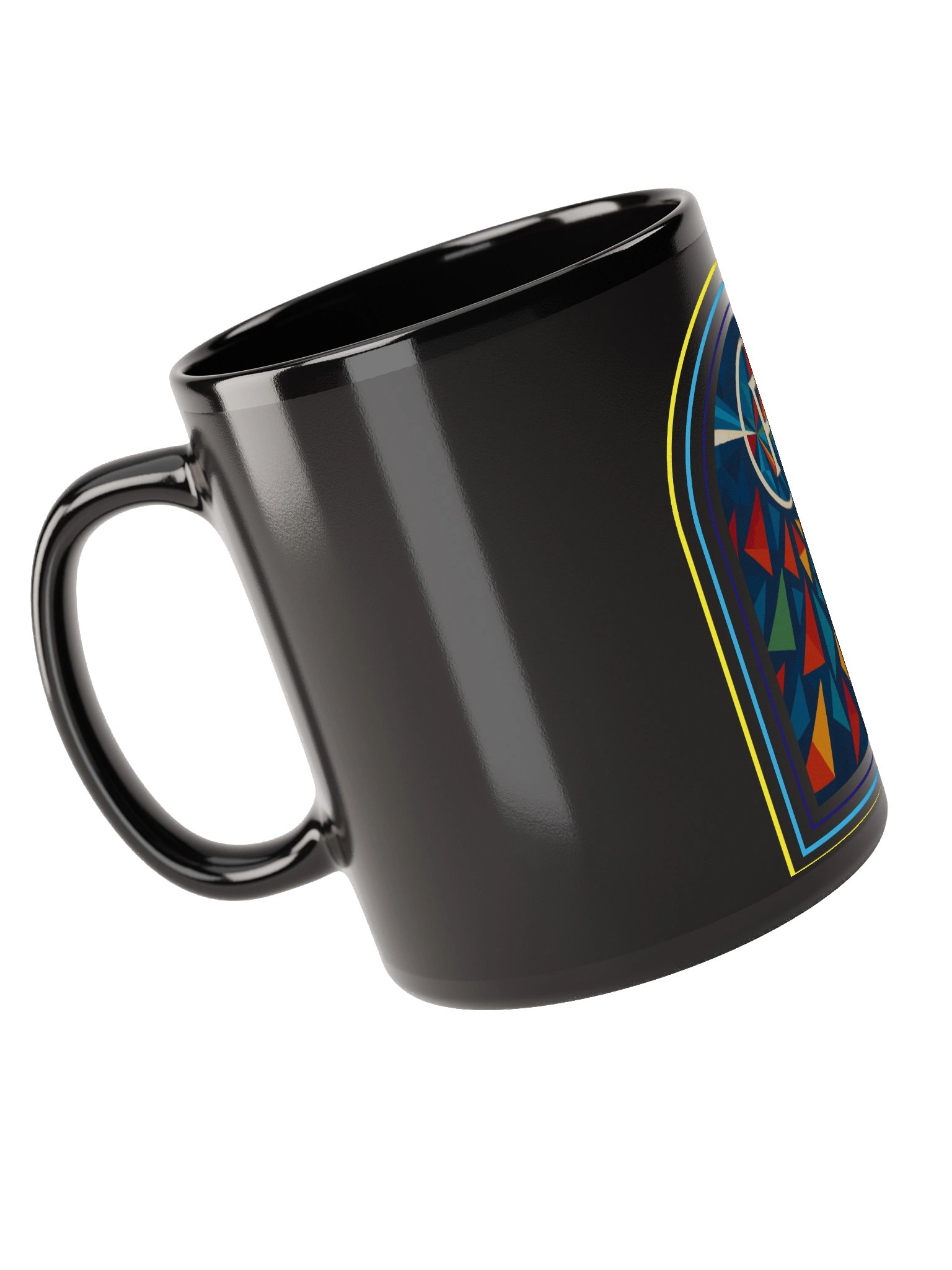 Stained Glass Mug (Black) product image (4)