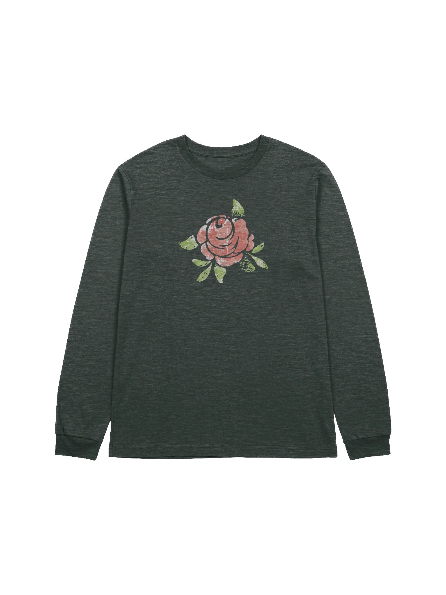 Rose Long Sleeve Super Soft T-Shirt product image (2)