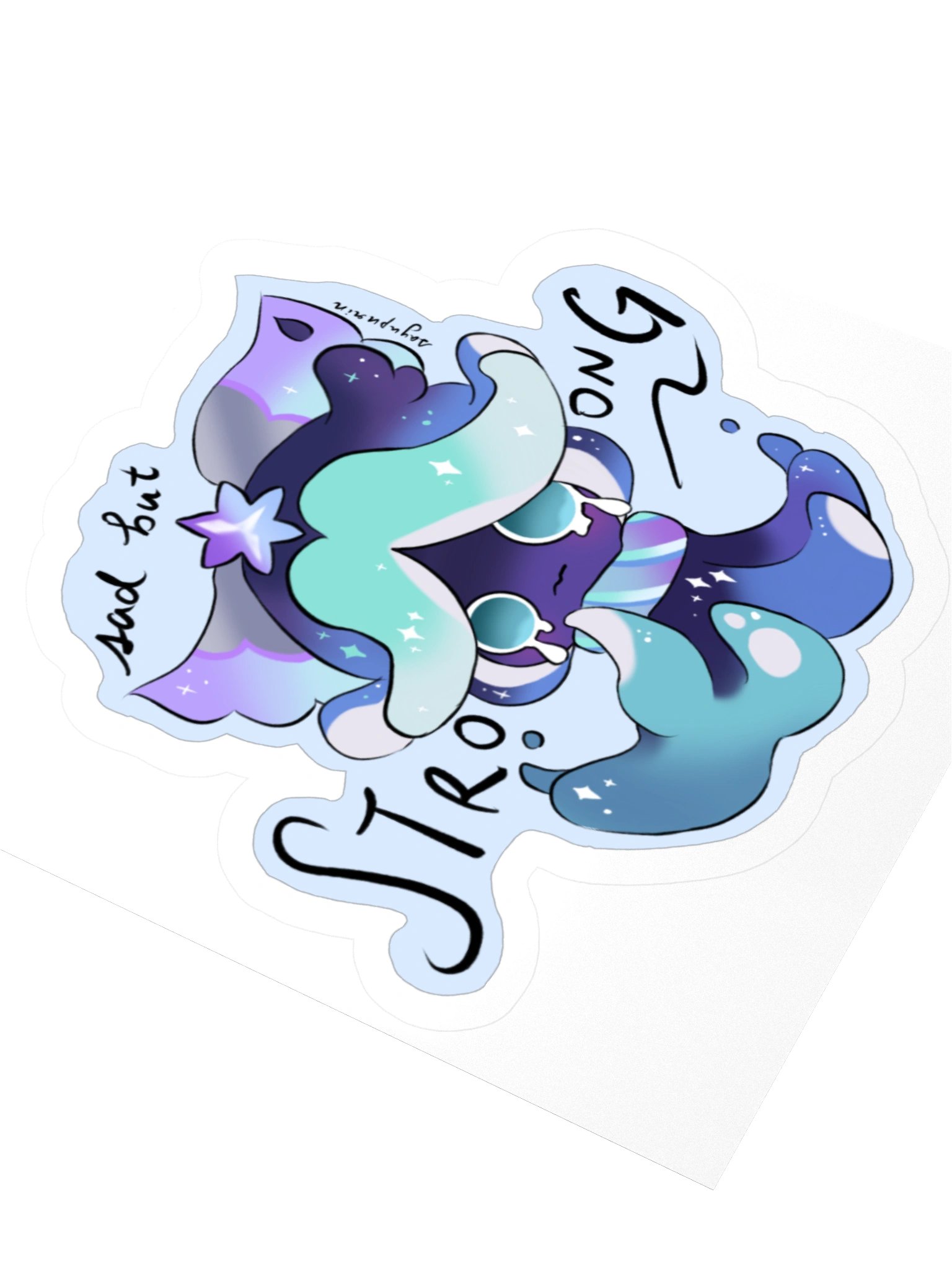 Squid Ink Cookie - Cookie Run Kingdom | Sticker product image (8)
