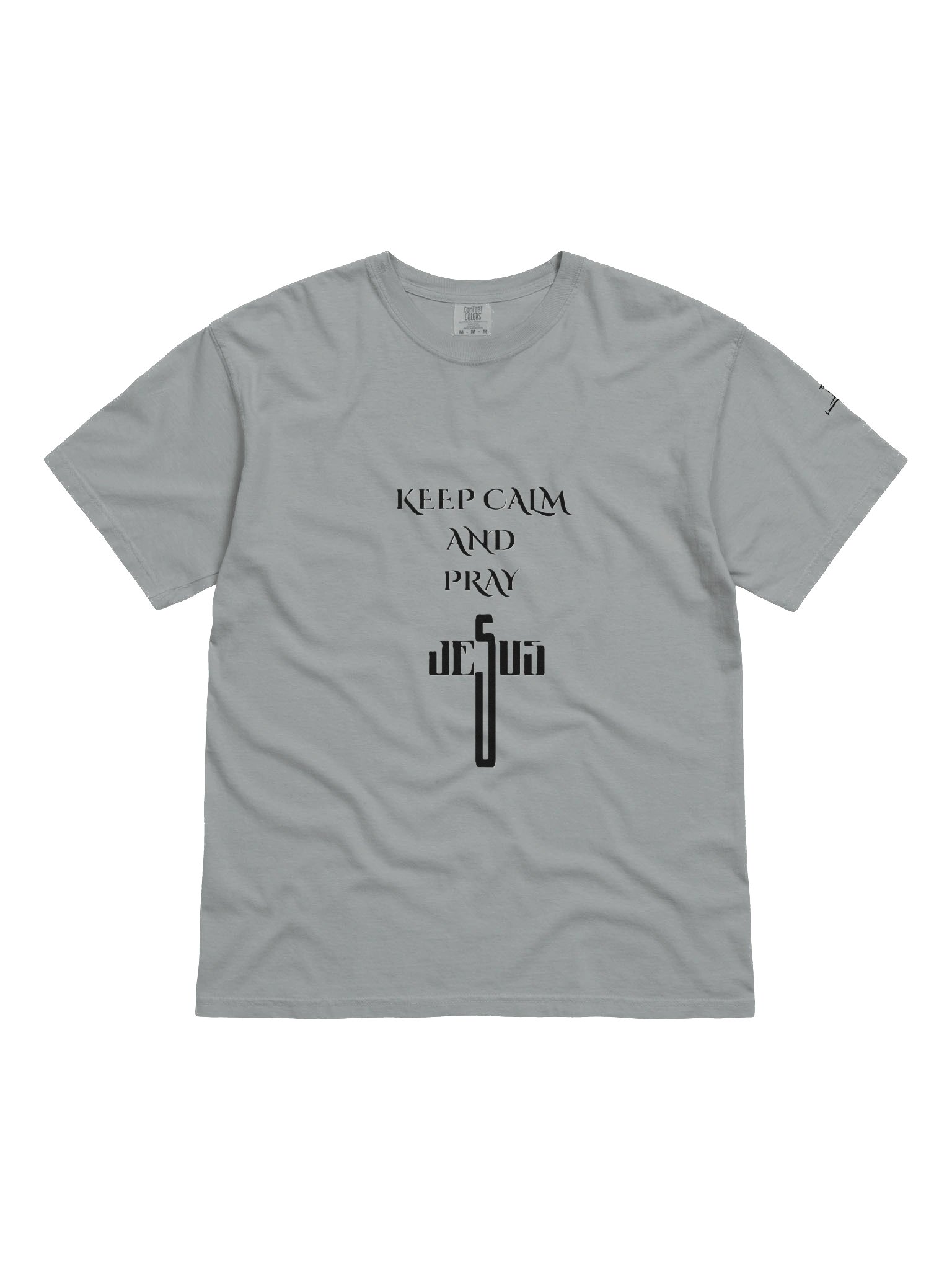 Keep Calm and Pray Jesus Comfort Tee product image (11)