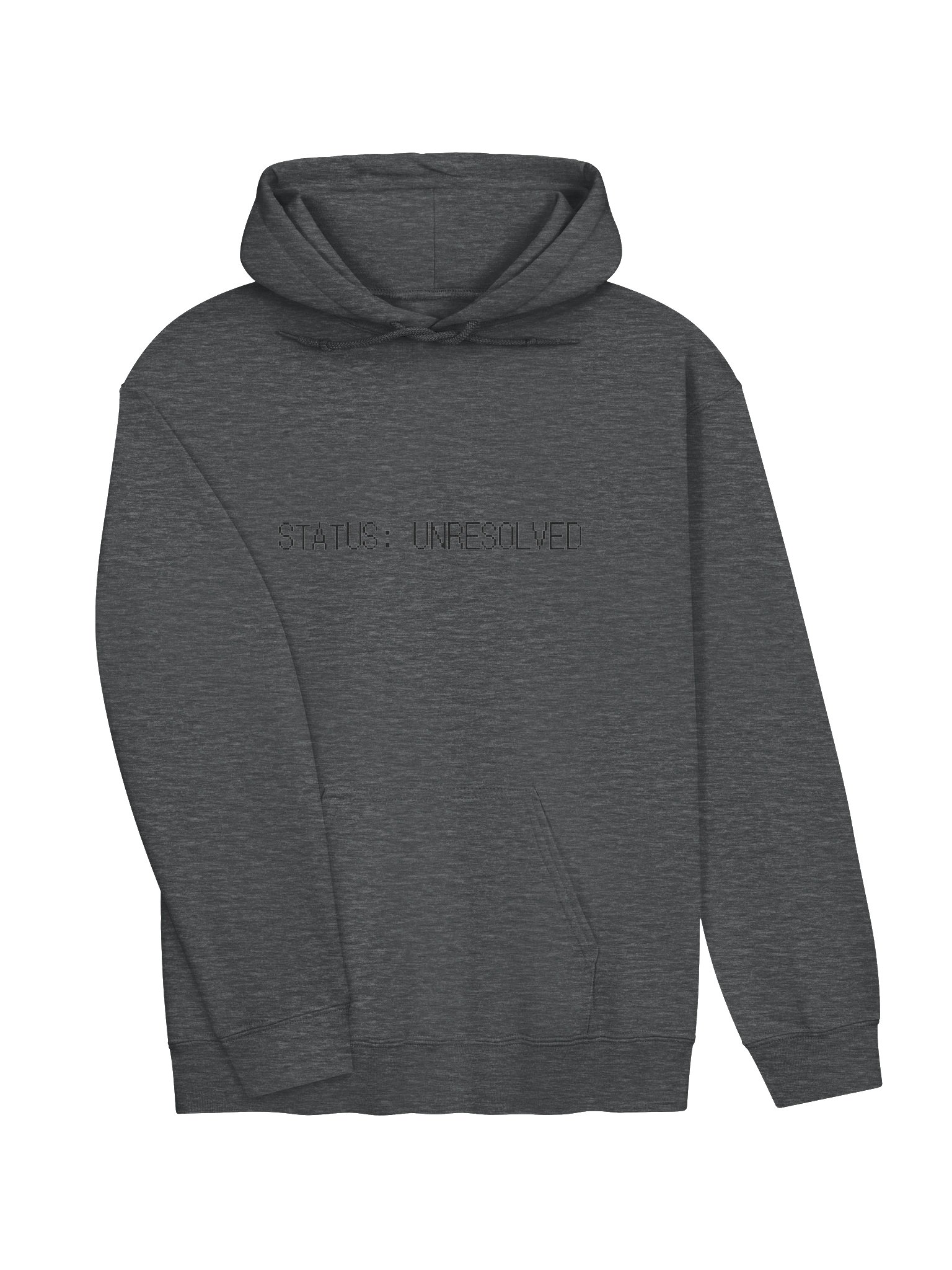 STATUS: UNRESOLVED — Pothole Monolith | Graphic Hoodie | Alternative Streetwear product image (3)