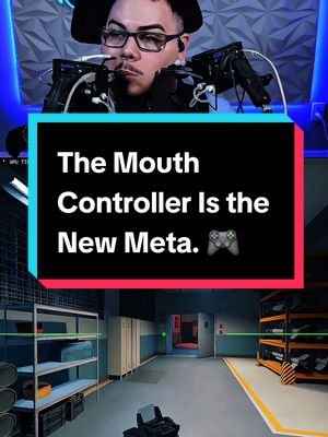 The Mouth Controller Is the New Meta. 🎮🔥 QUADSTICK APPROVED ✅ I control everything by sipping & puffing air + a chin button—every movement, every shot, every decision. Different breath combinations = full in-game control. 💬 Be honest… could YOU win a game like this?. #Warzone #CallOfDuty #WarzoneMeta #QuadStick #WheeledGamer 