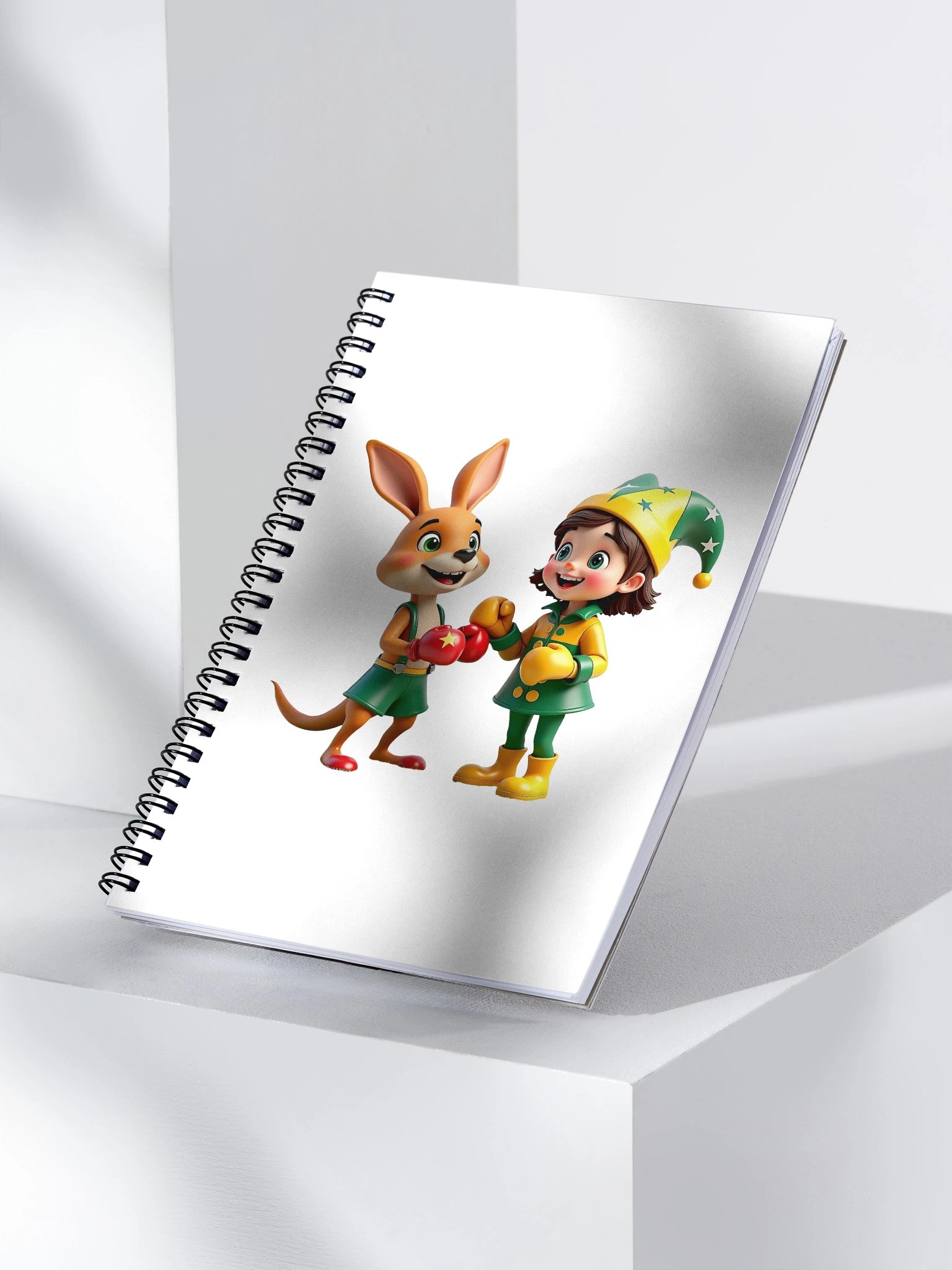 JessyJesty “KangaJoy” Kangaroo Spiral Notebook product image (3)