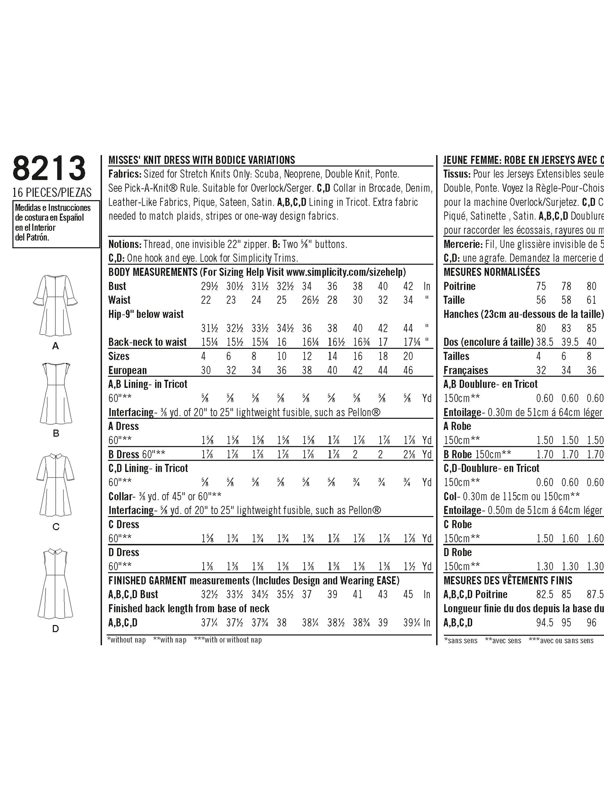 Simplicity 8213 product image (3)