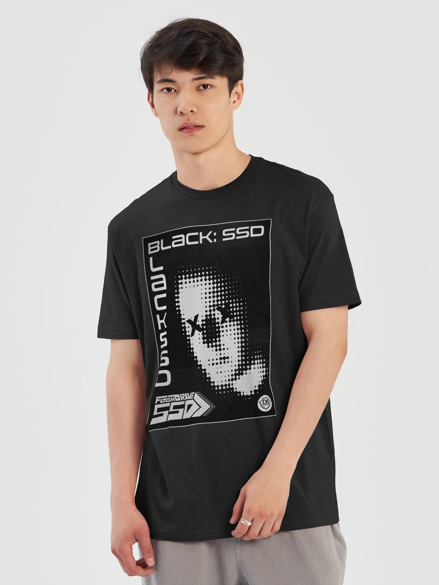 Black: SSD (Flashdrive) T-shirt! product image (10)