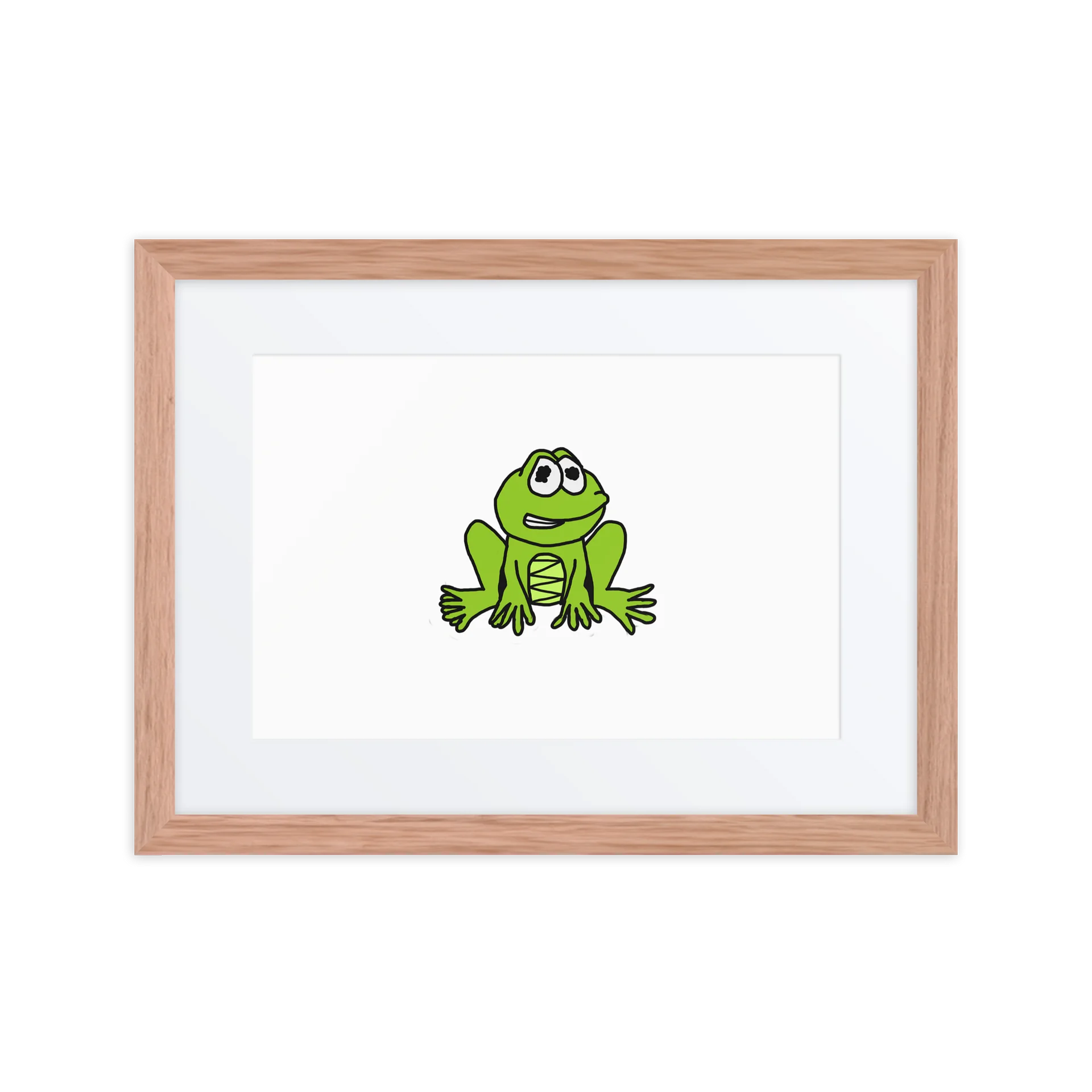 Frogit | Matte Paper Framed Poster product image (1)
