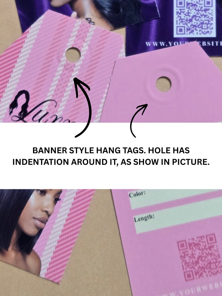 Hang Tags - Banner Style, 15 pt. product image (2)