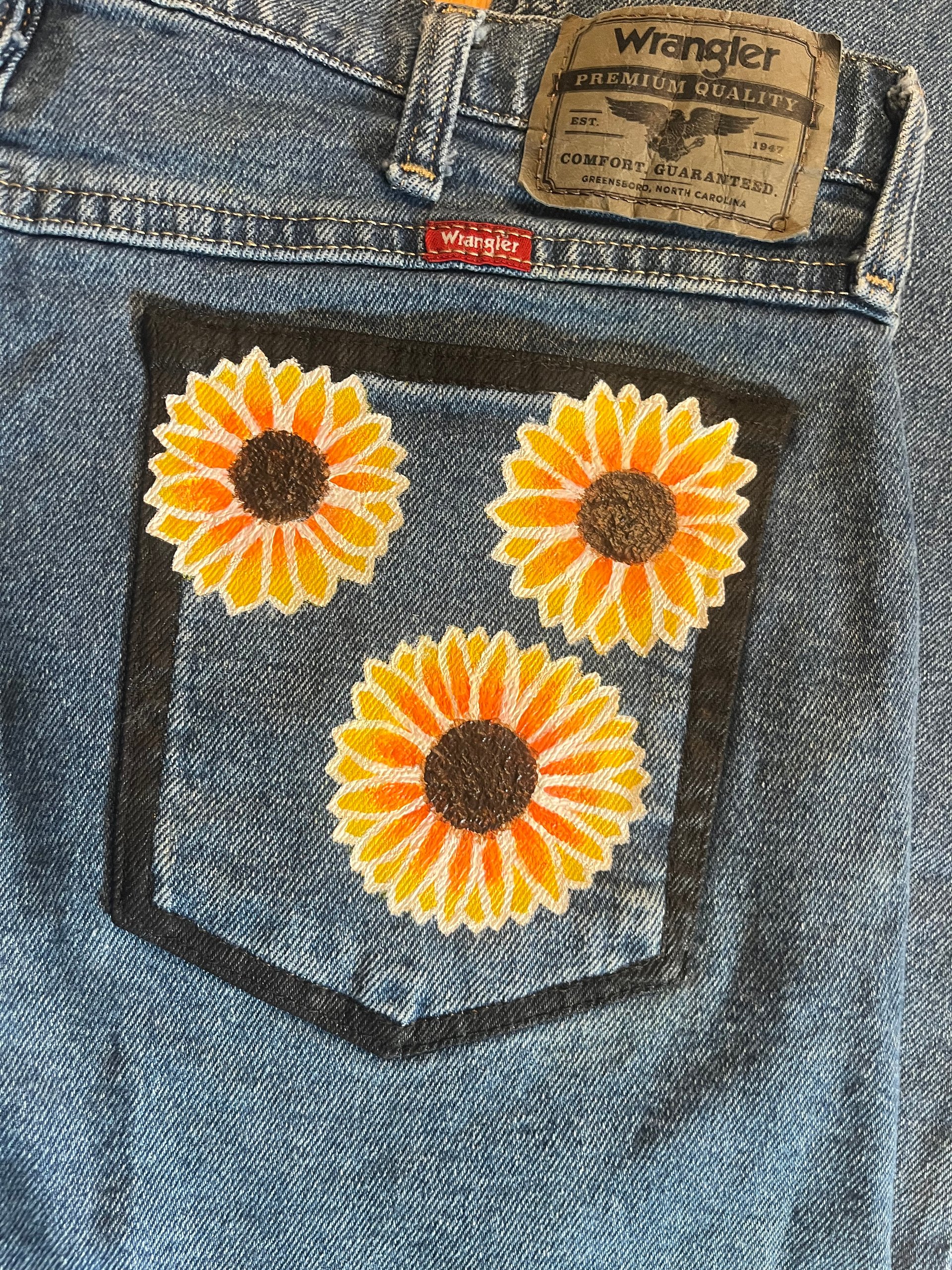 Sunflower Dreams Jeans / Size 36x30 (Mens) product image (4)