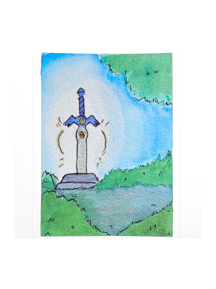 A Hero's Sword Sticker product image (2)