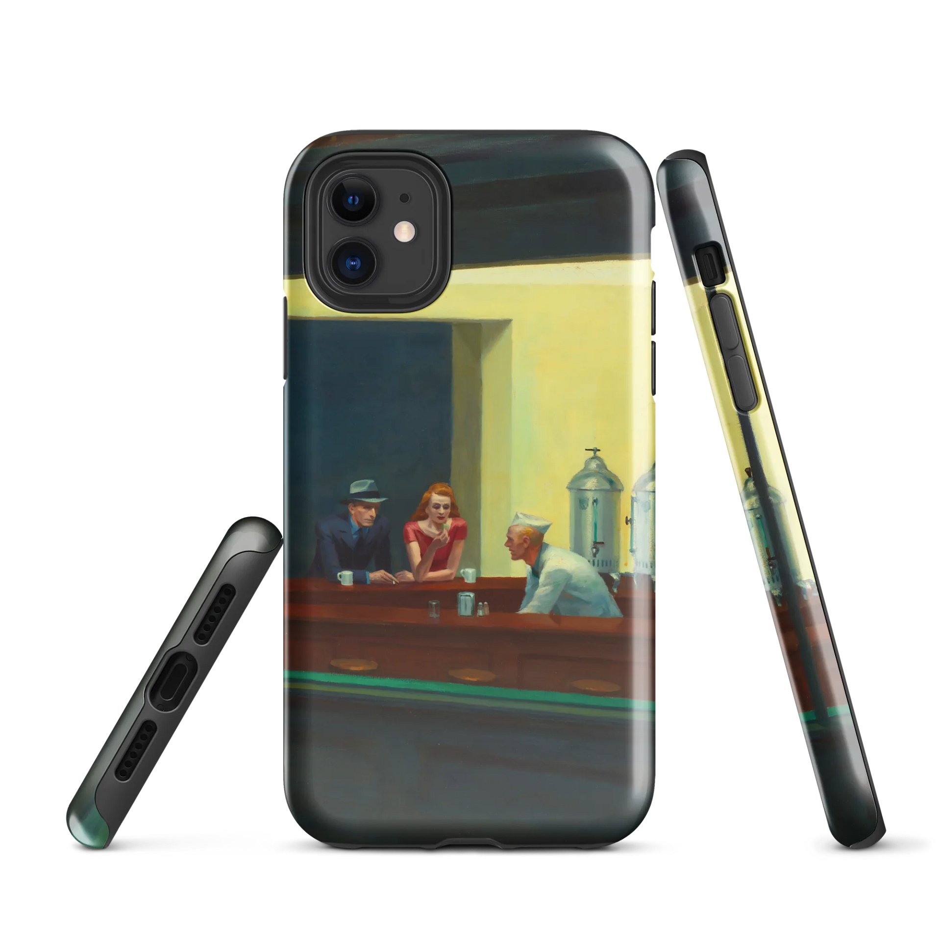 Edward Hopper – Nighthawks (Detail) iPhone® Tough Case product image (1)