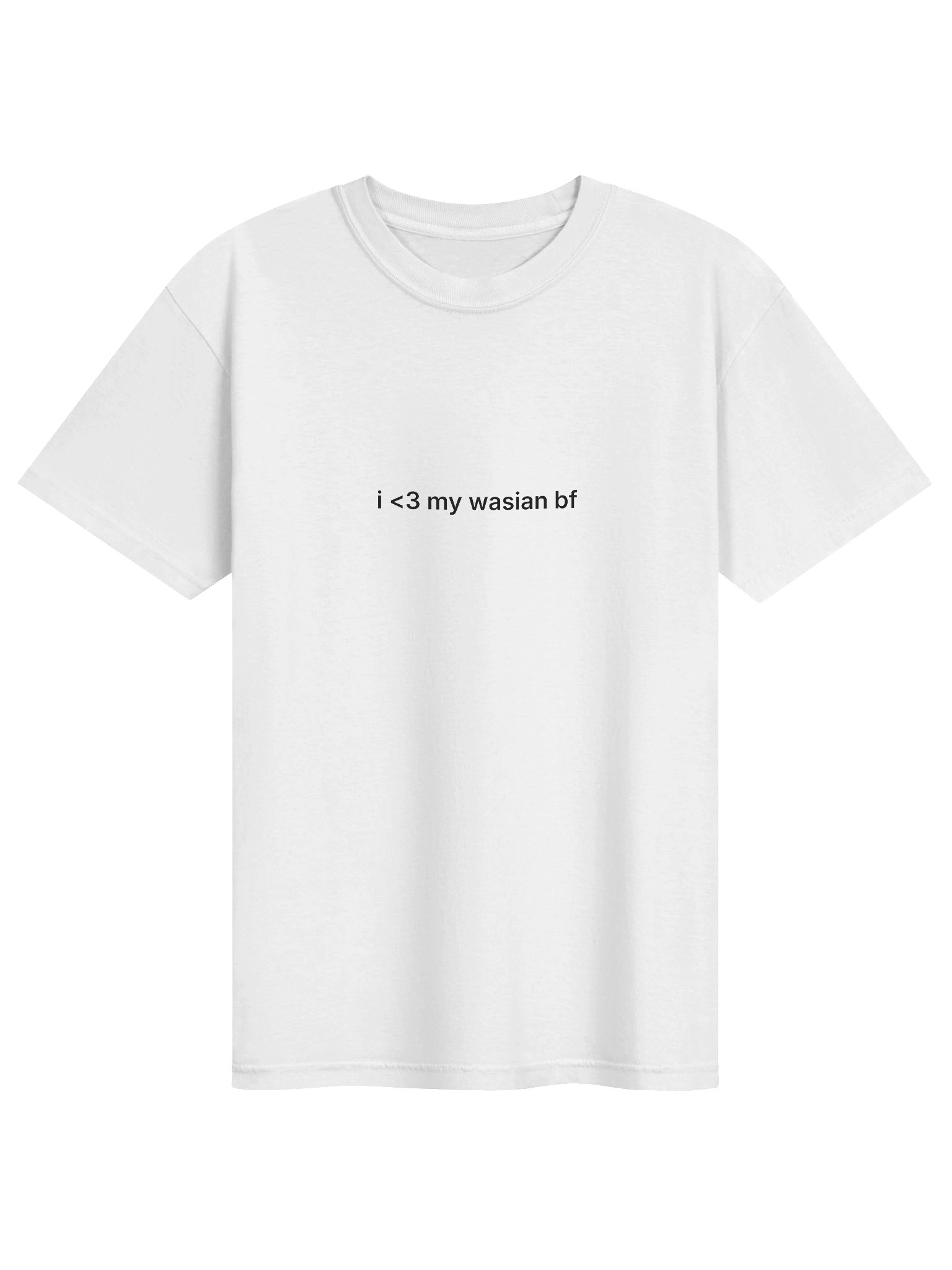 i <3 my wasian bf t shirt product image (1)