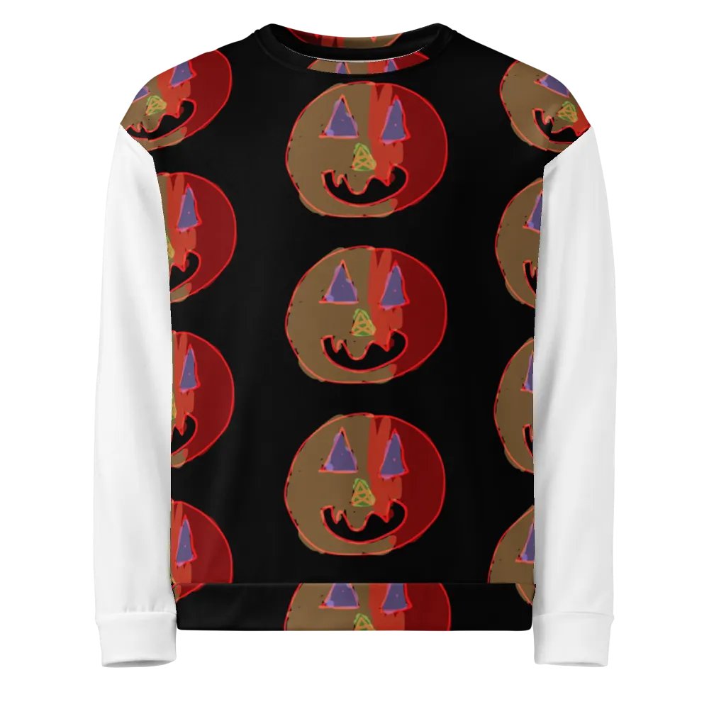 Spooky Faces All-Over Sweatshirt product image (4)
