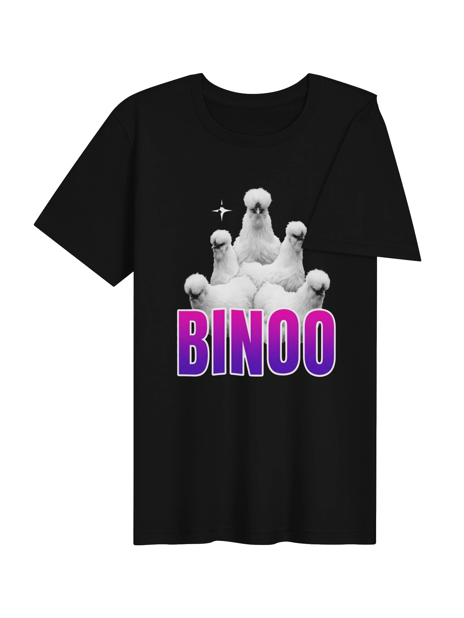 Binoo Silkie Chicken tshirt product image (4)