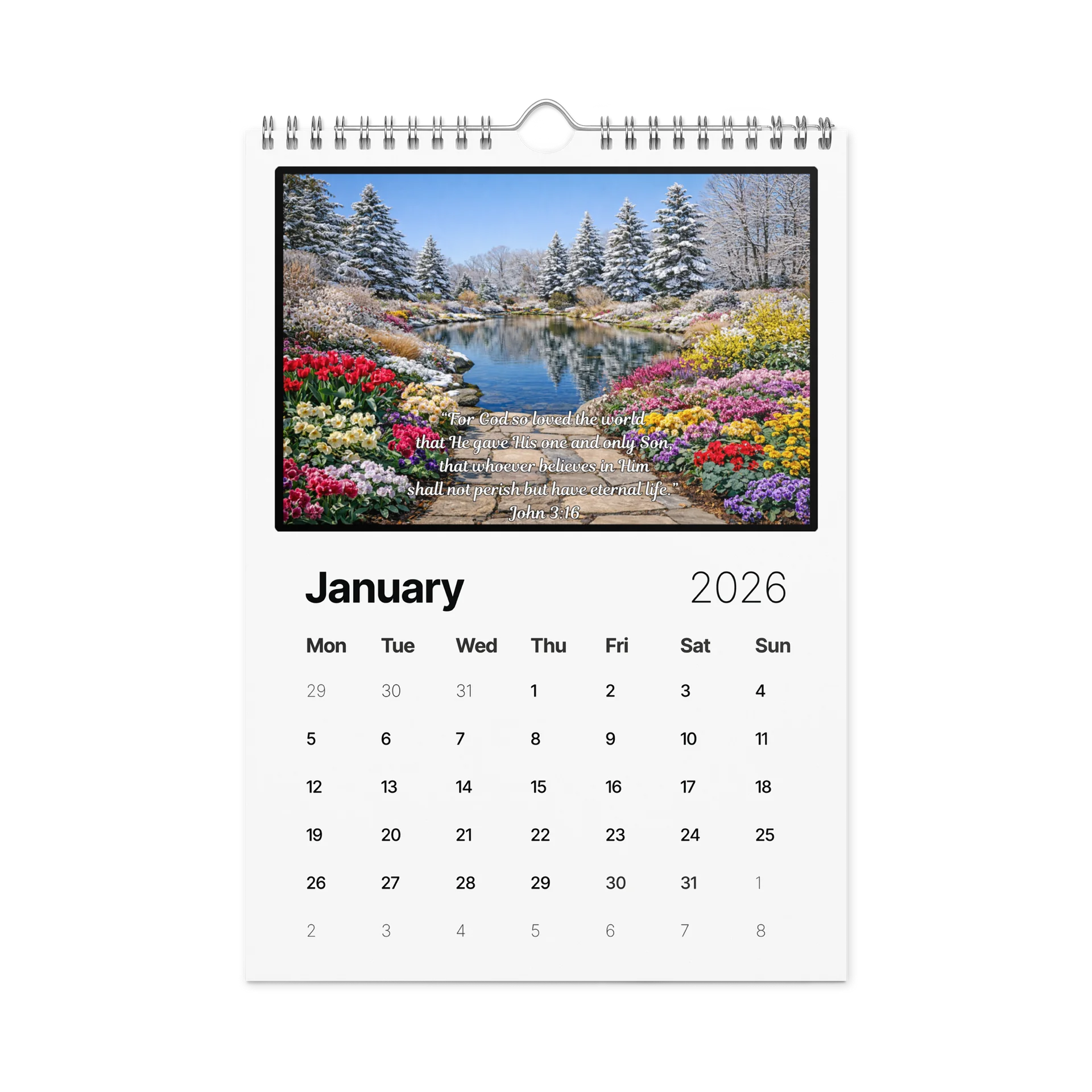 Gardens of Eden 2026 Wall Calendar product image (6)
