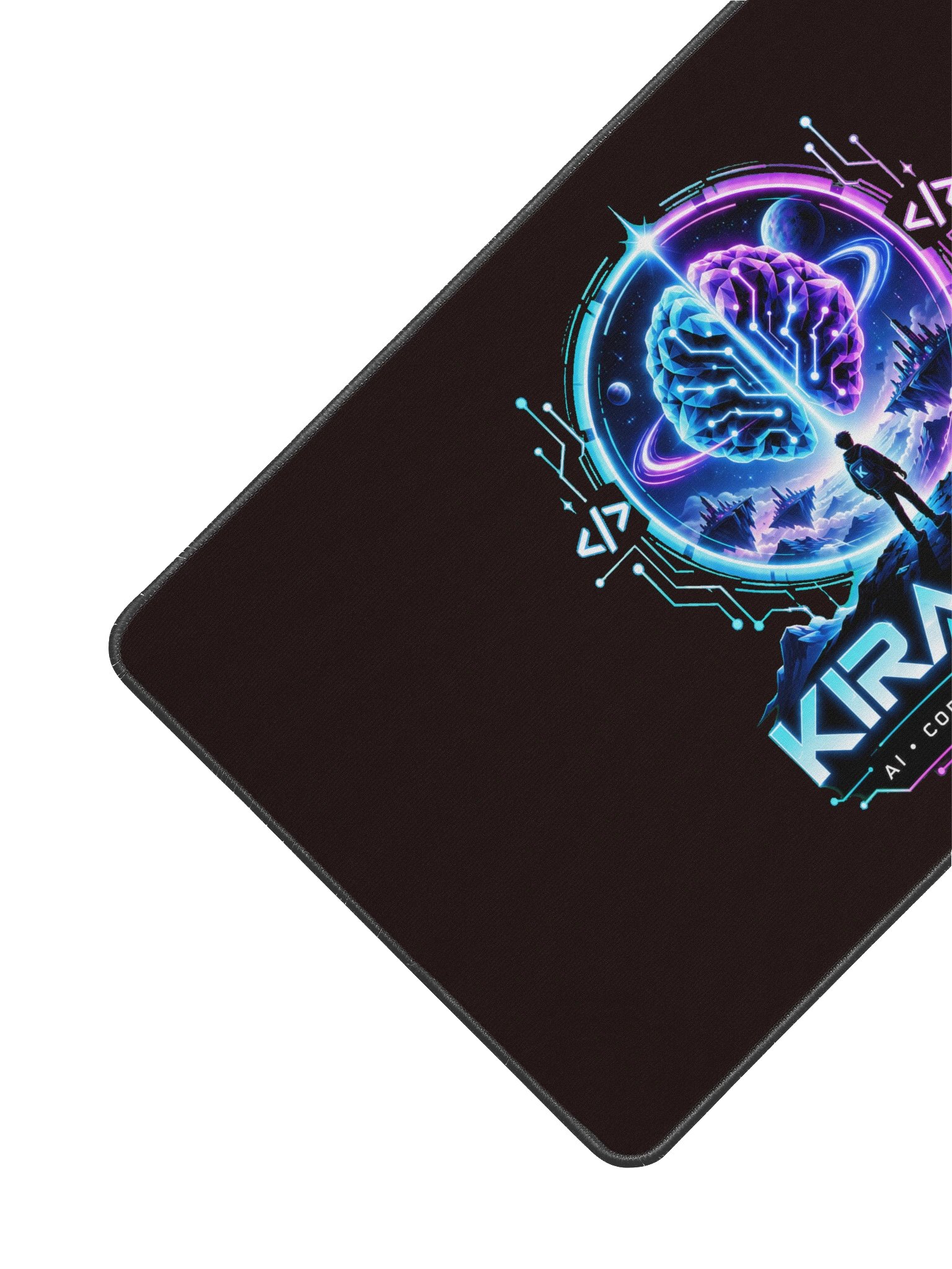 Kira Labs AI Coding Virtual Worlds Desk Mat product image (3)