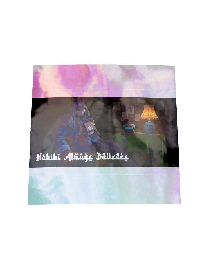 Habibi Always Delivers Holo Sticker product image (1)