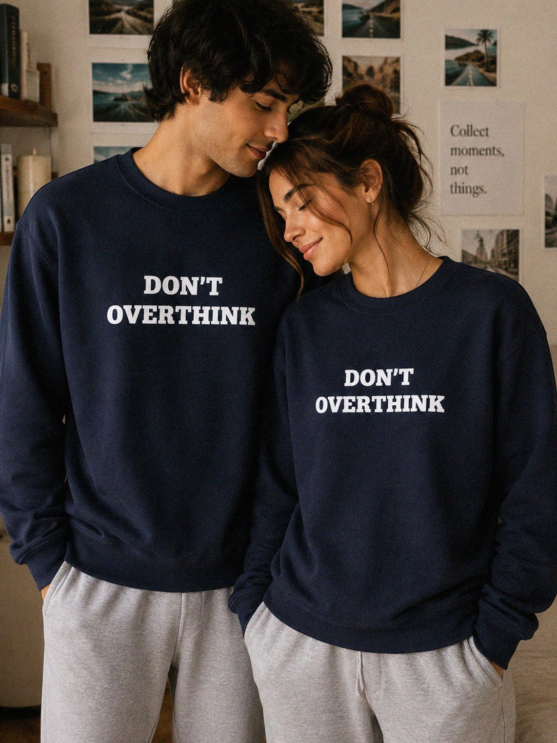 Don’t Overthink Unisex Sweatshirt product image (1)