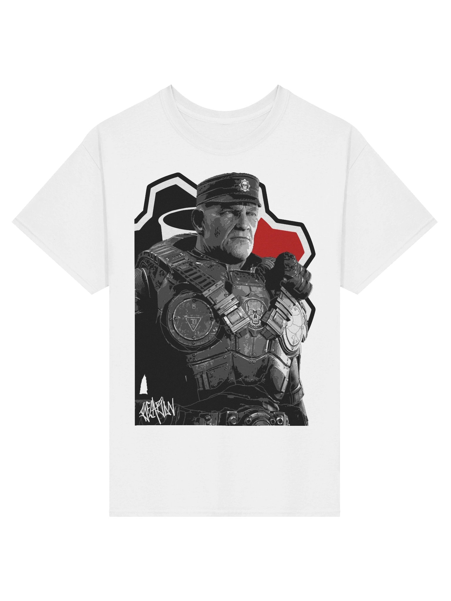 Hoffman painting tee (WHITE) product image (1)