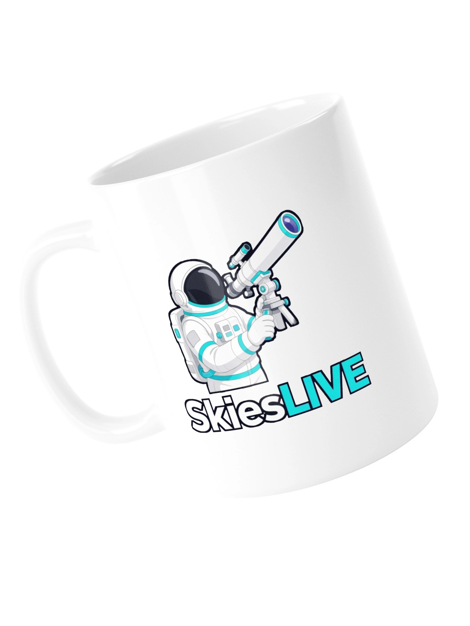 SkiesLIVE Astronaut Mug (White) product image (14)