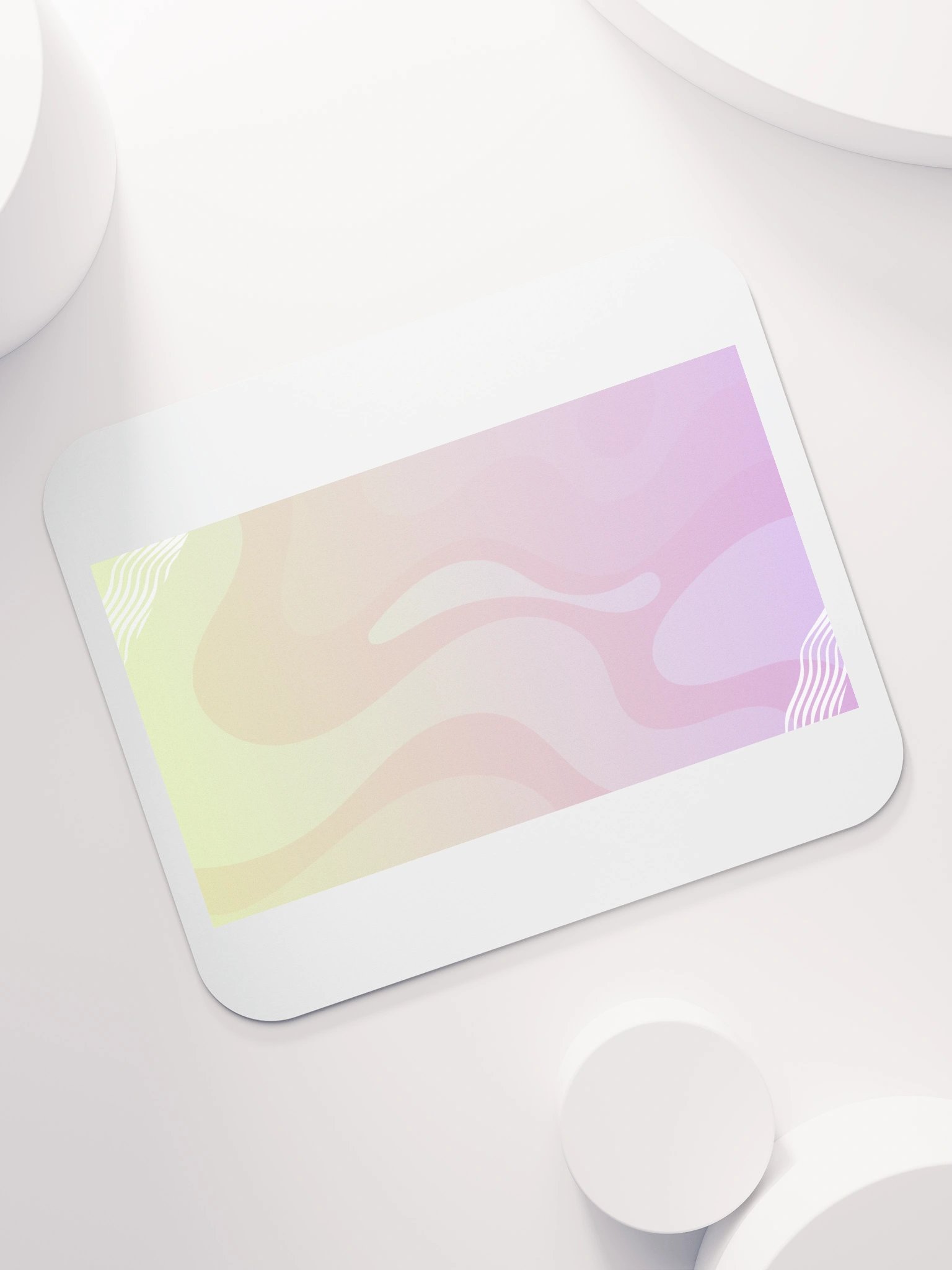 Pastel Waves Mouse Pad product image (7)