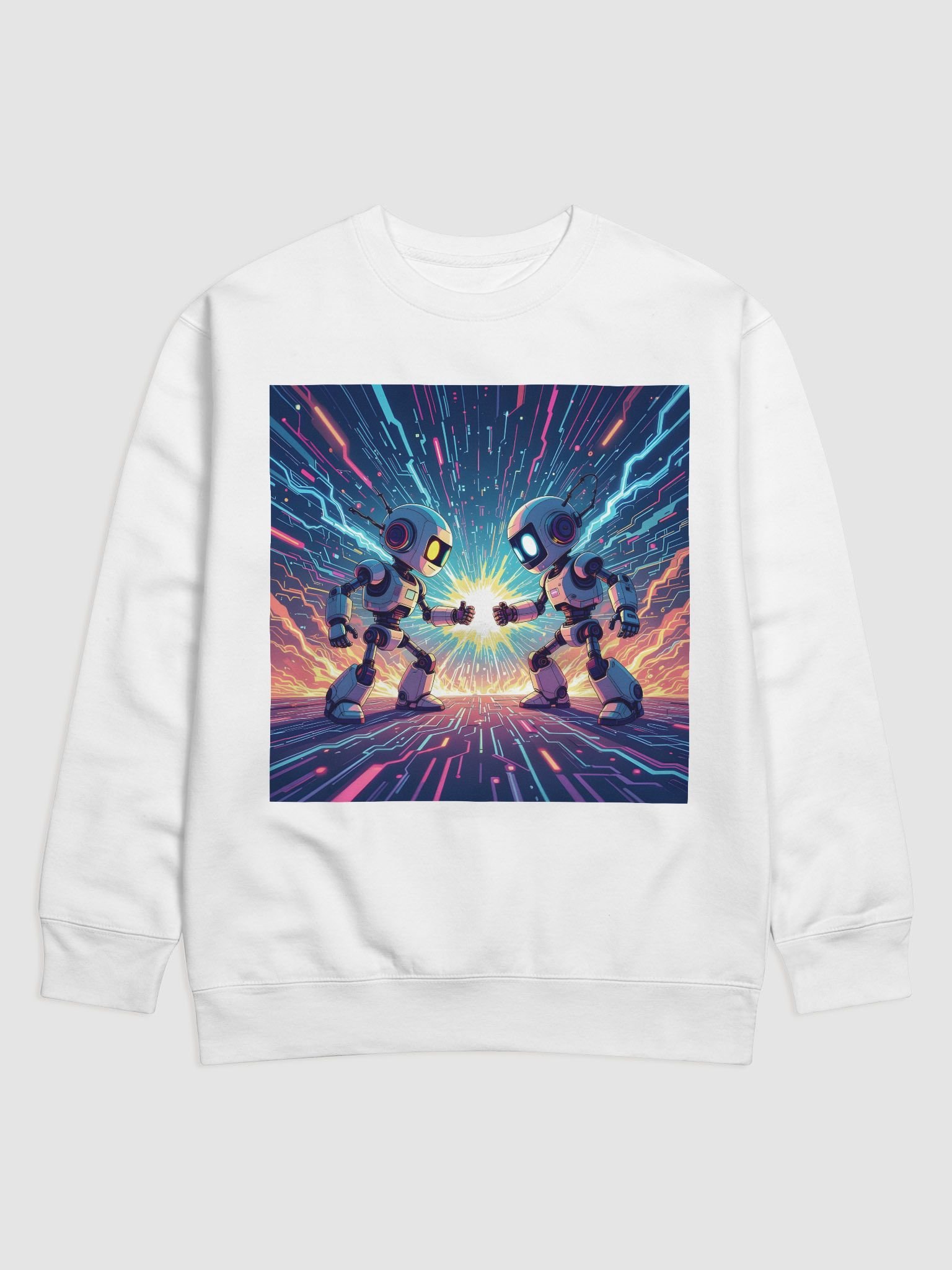 Robo Clash Premium Sweatshirt product image (1)