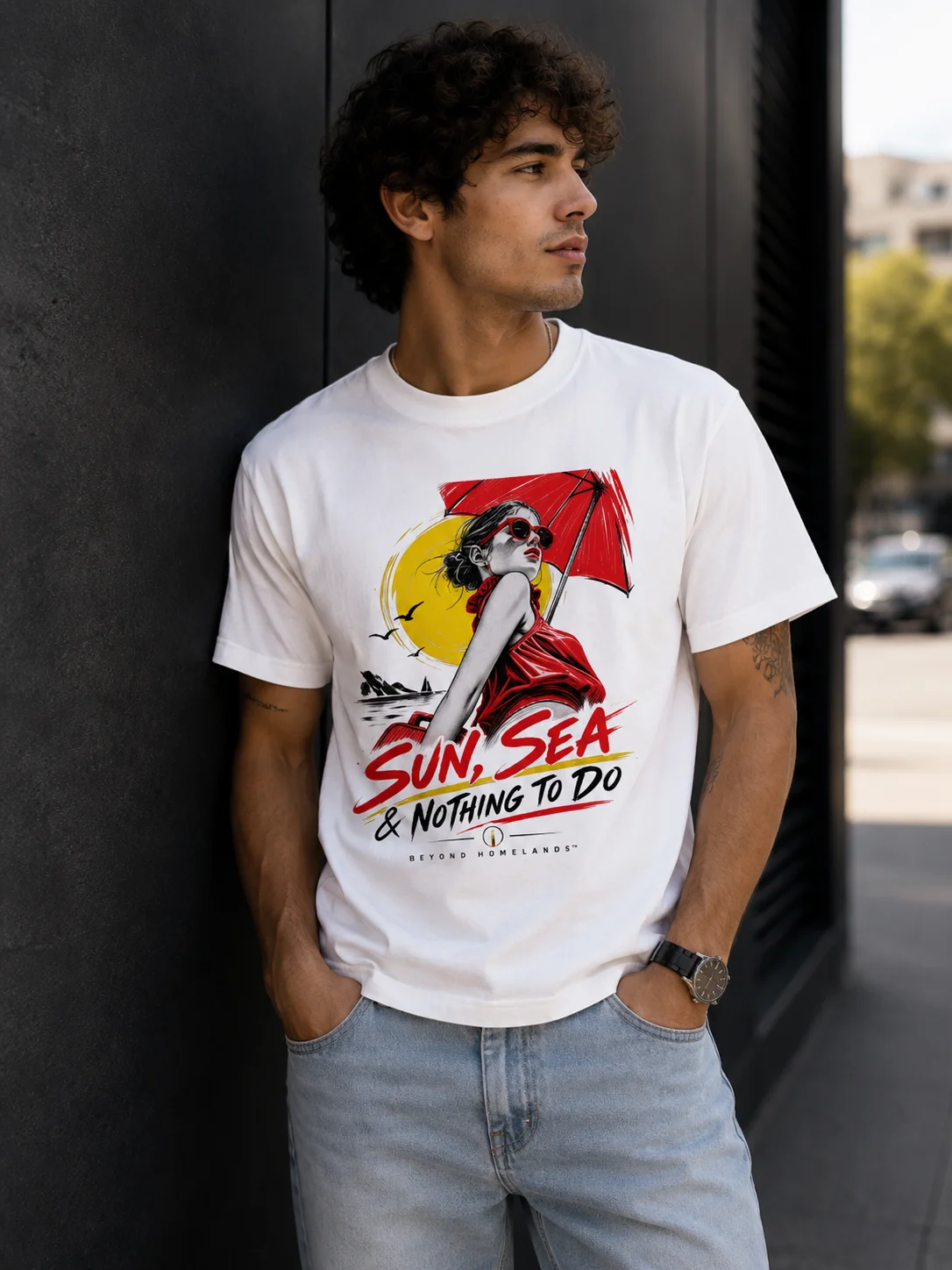 Sun, Sea & Nothing to Do — T-Shirt | Beyond Homelands™ product image (3)