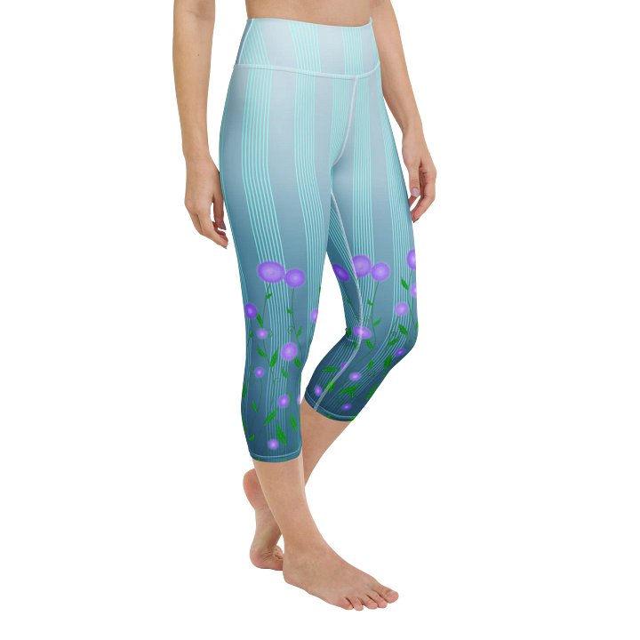 Spring Blooms Capri Leggings product image (2)