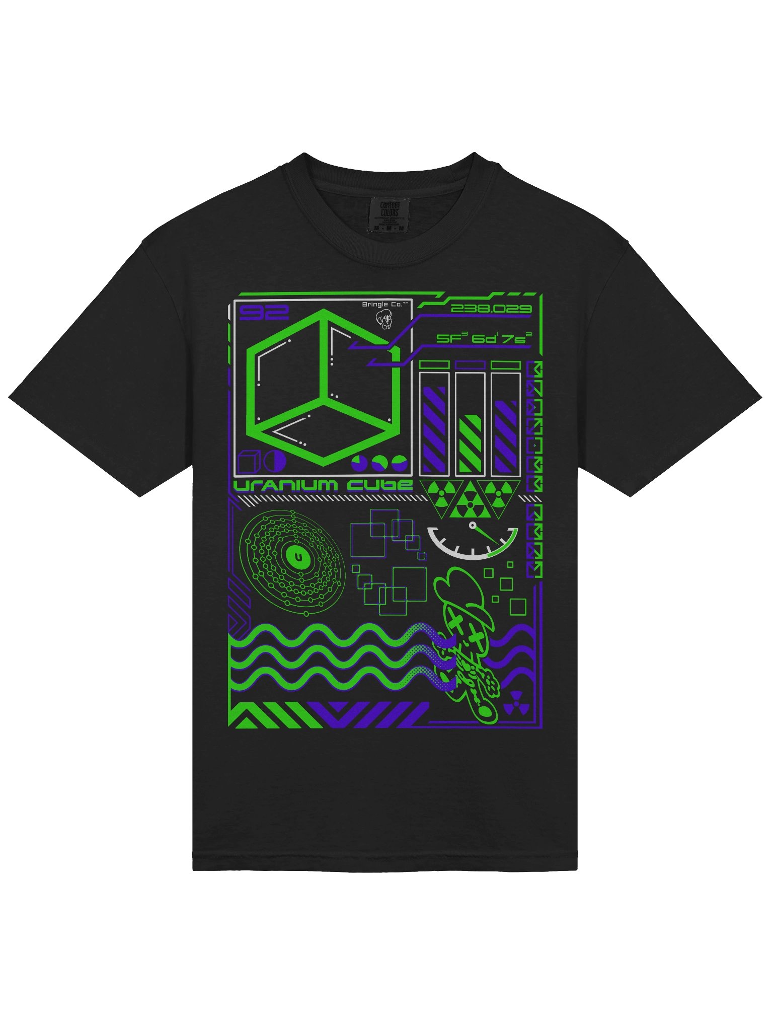 Uranium Cube T-shirt V2 product image (3)