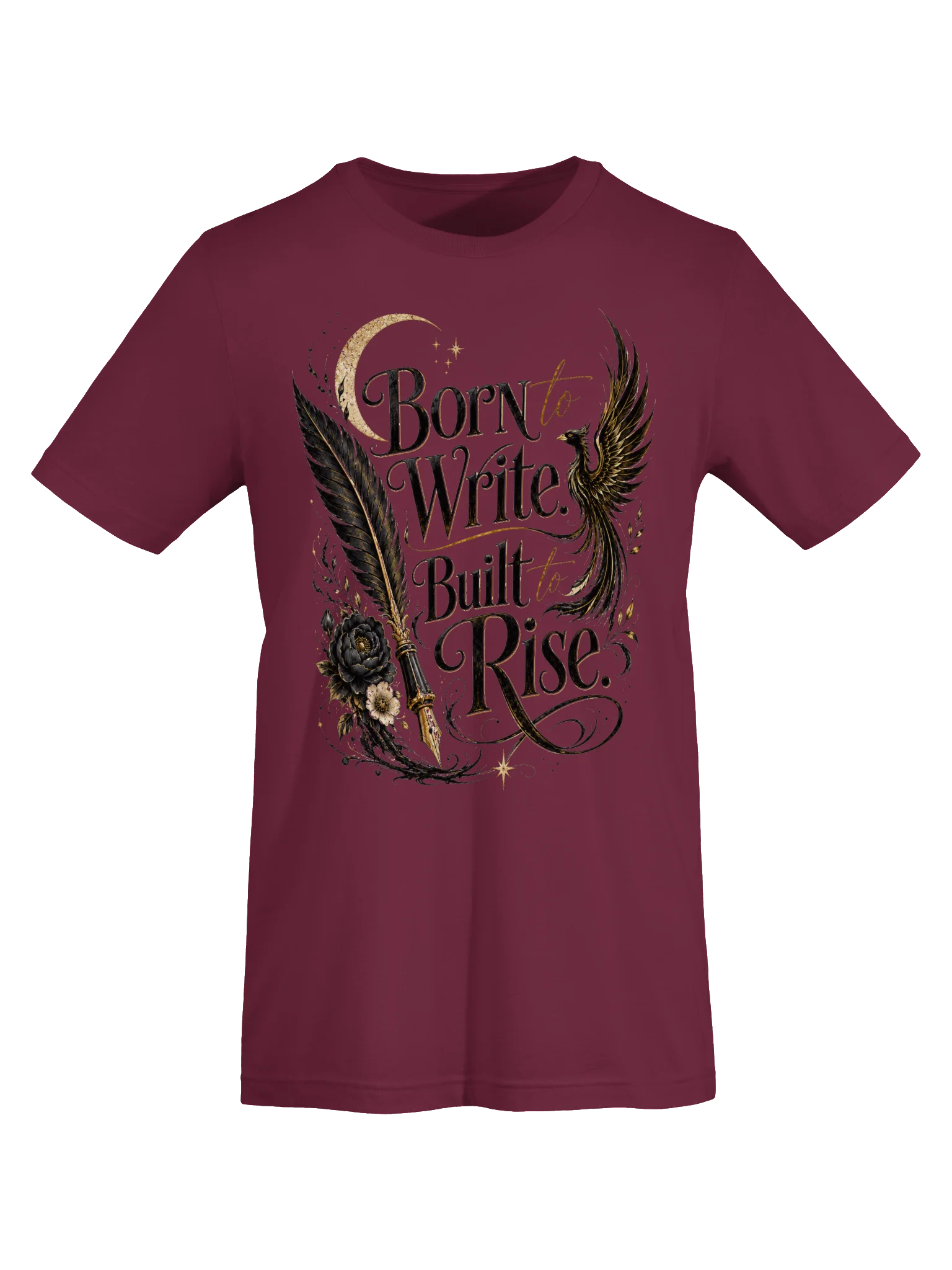 Born to Write. Built to Rise. T-Shirt product image (6)