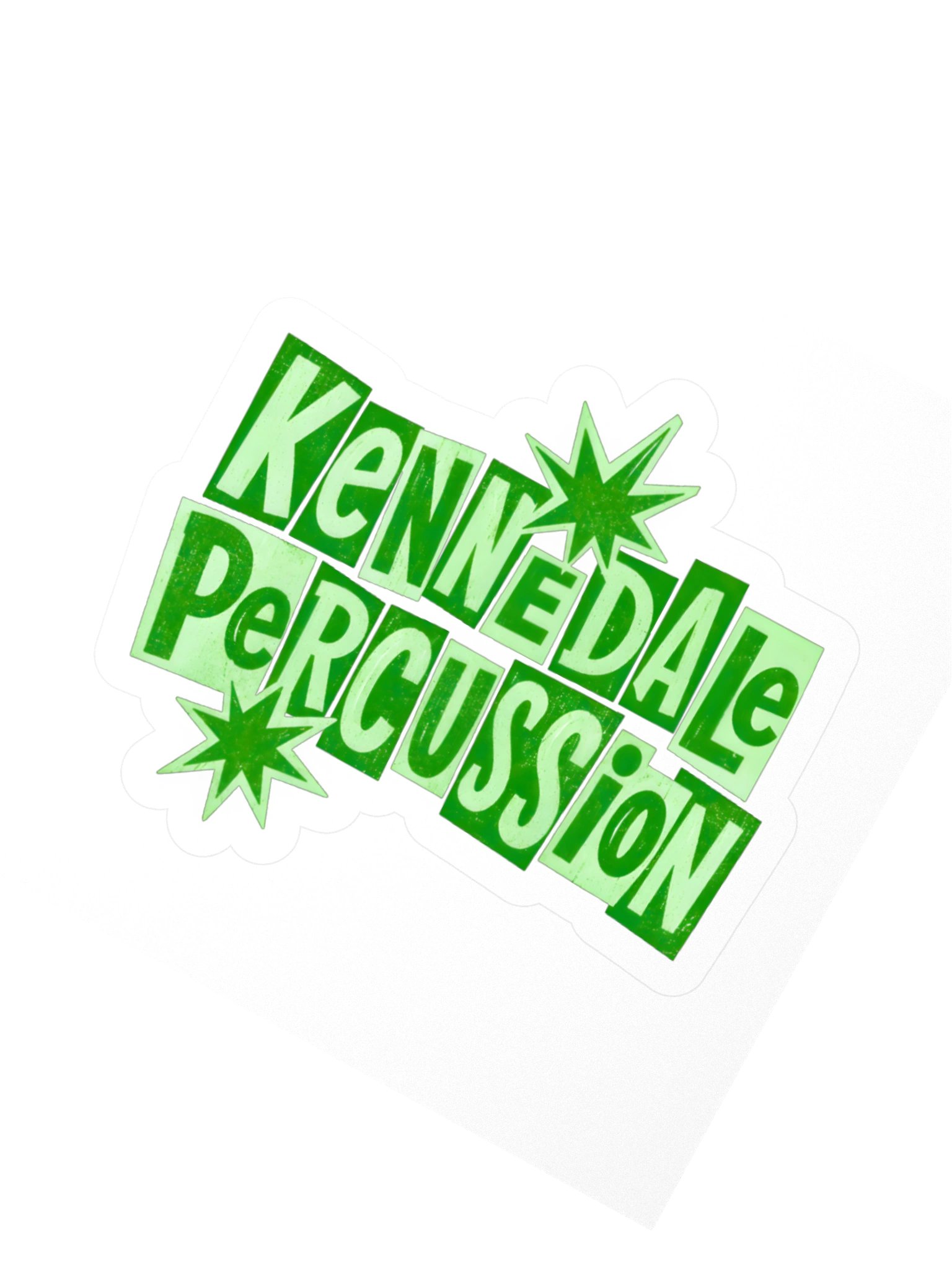 Kennedale Percussion Pop Art Sticker product image (5)