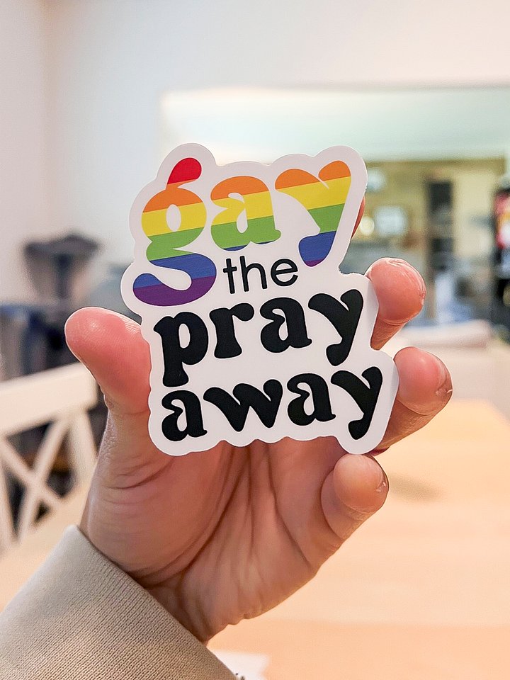 Gay the Pray Away Sticker product image (2)