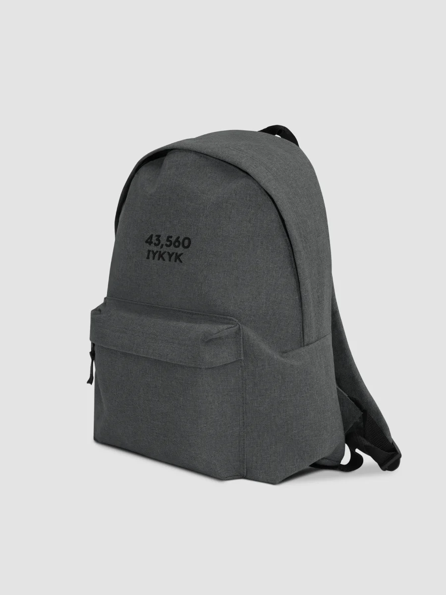 43560 IYKYK Backpack. Gray product image (4)