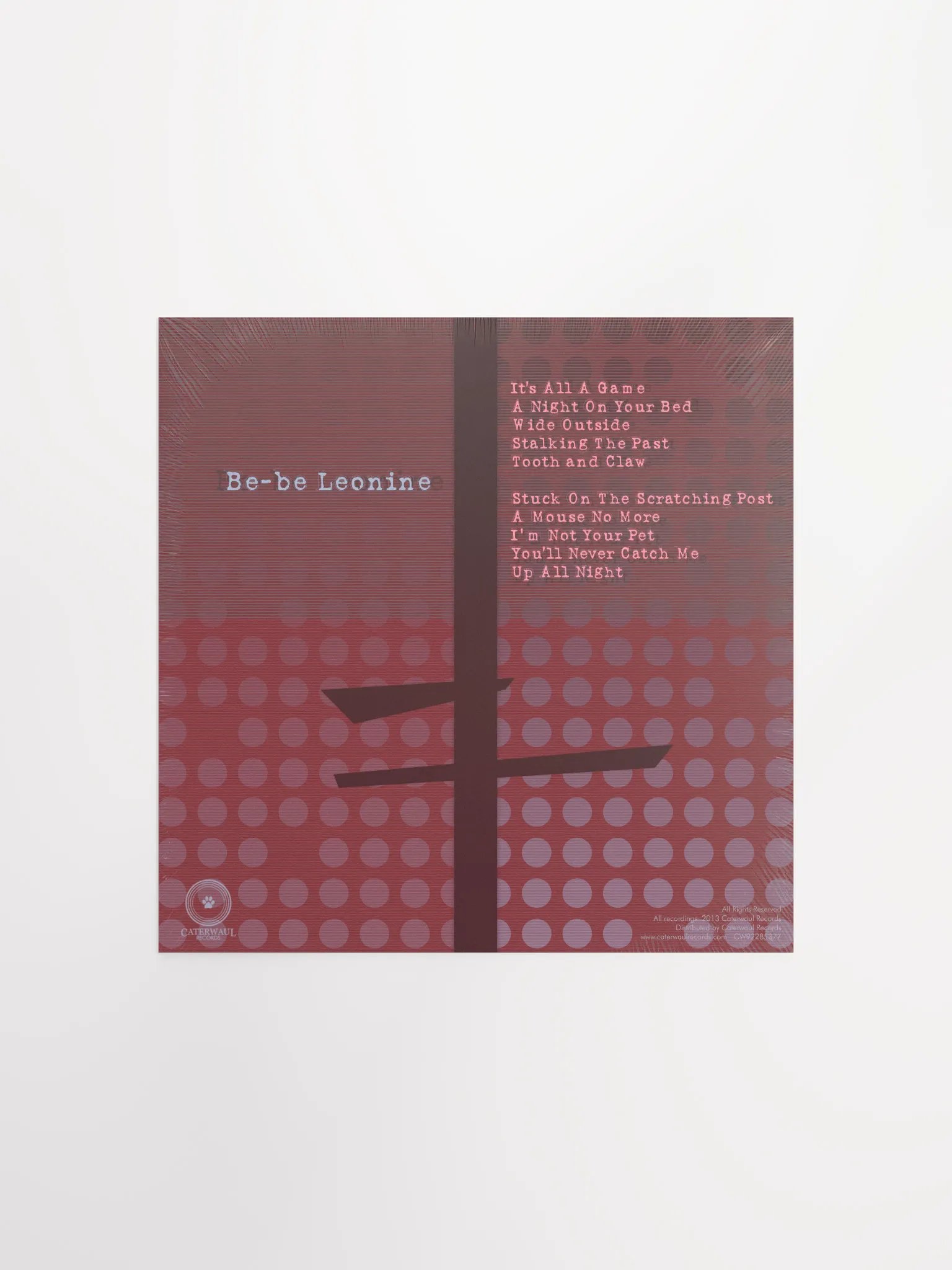 Be-be Leonine poster - Album jacket (back) - 12