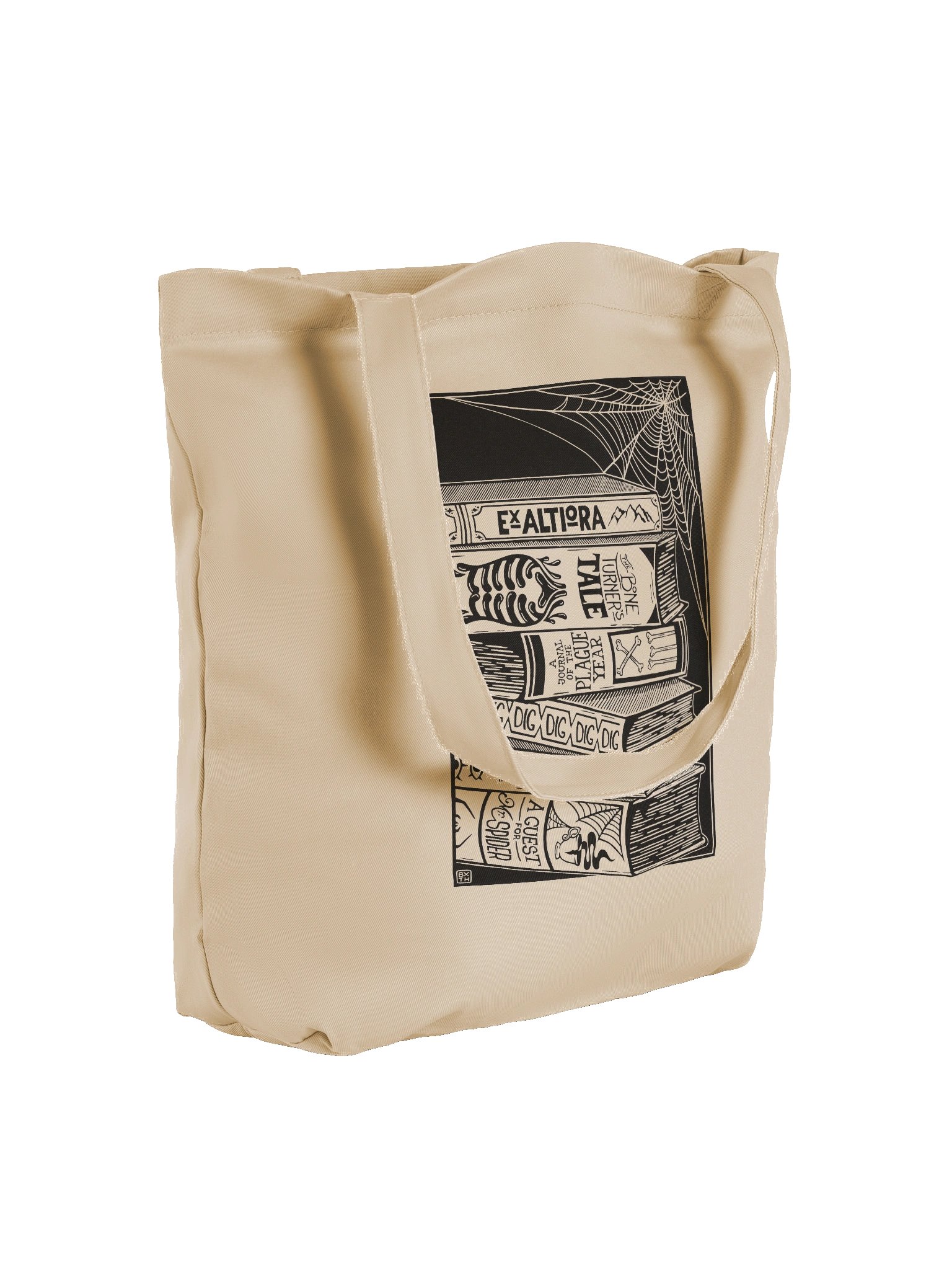 Stack of Old Books Totebag product image (4)