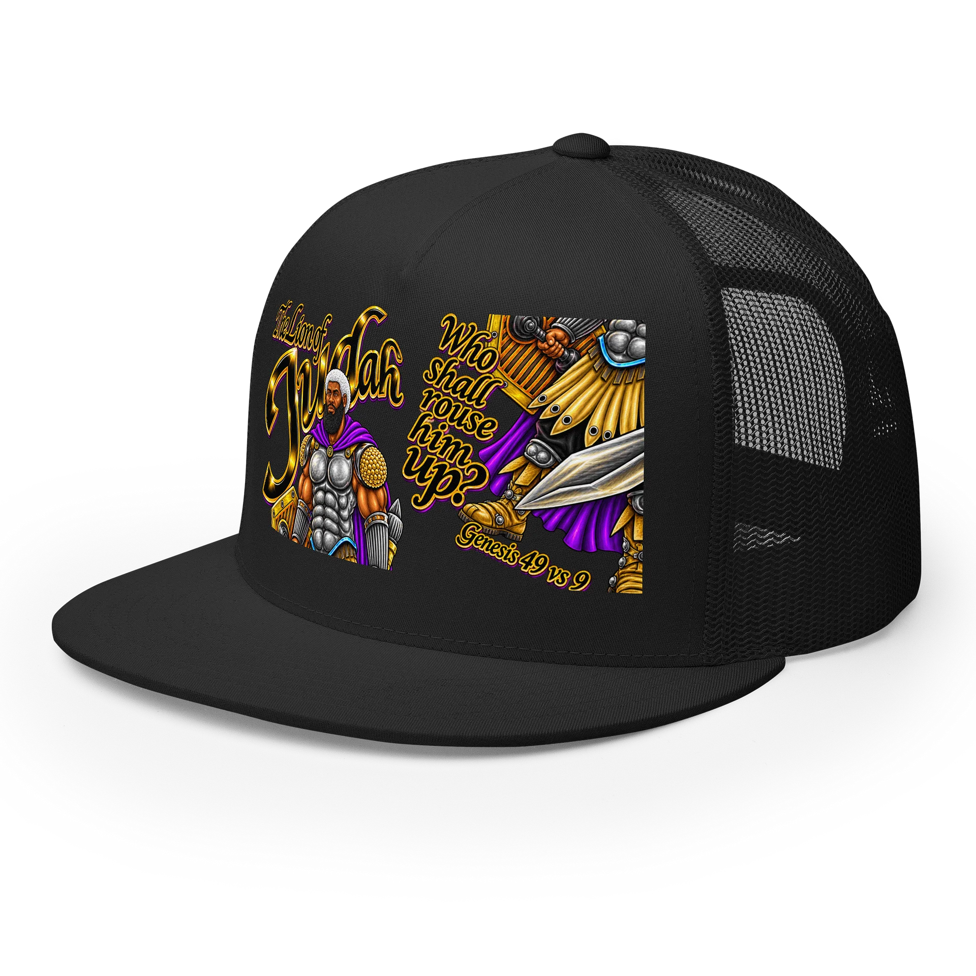 Lion of Judah Warrior Trucker Cap product image (4)