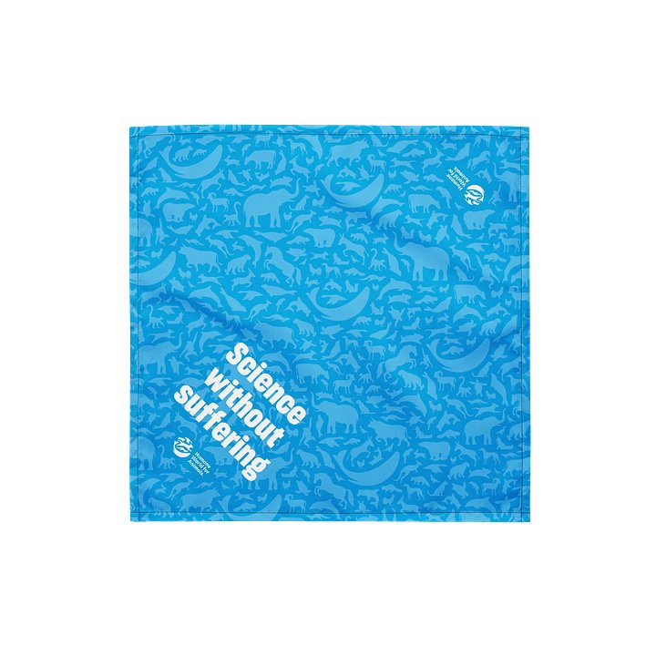 Science without suffering bandana - Blue product image (1)