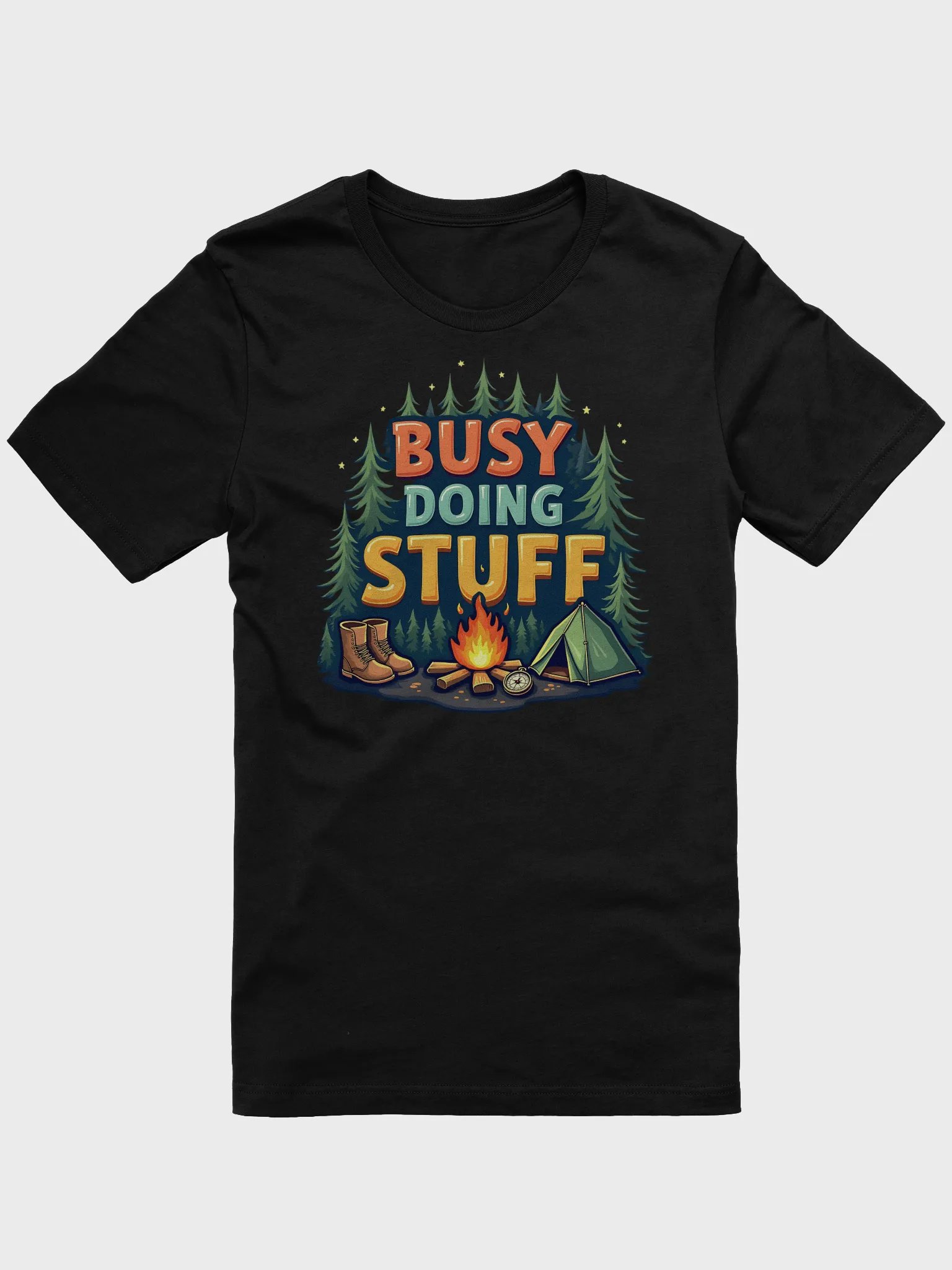 Busy Doing Stuff Funny Camping Outdoor Adventure product image (2)