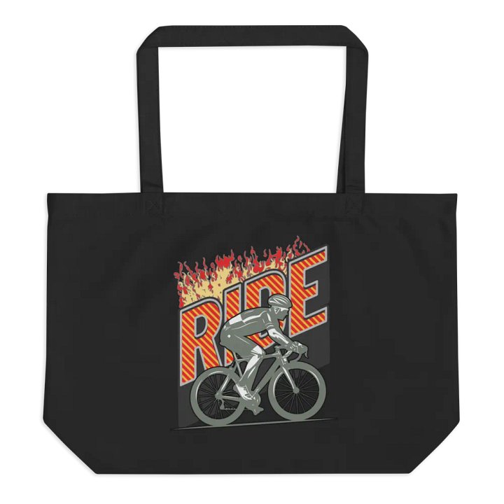 Ride Cycling Flaming Tote product image (1)