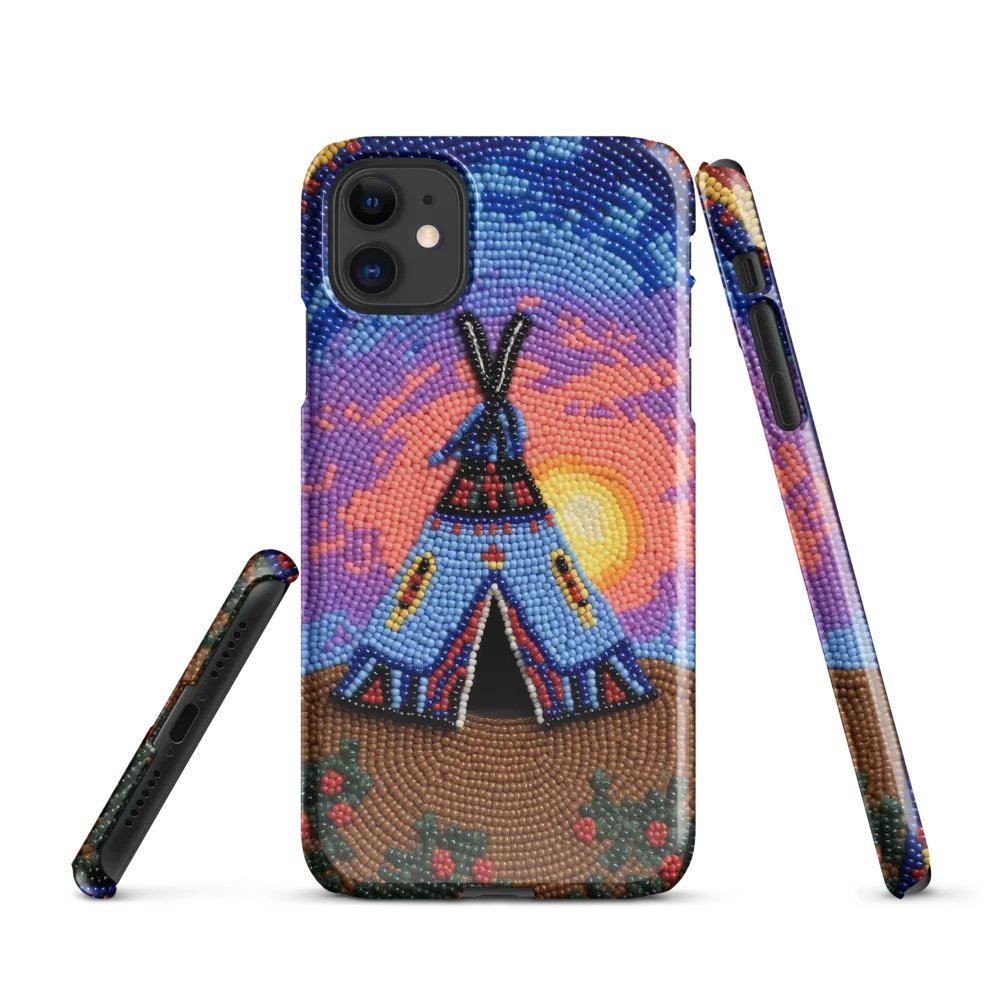 Tepee Sunrise Snap Case product image (1)