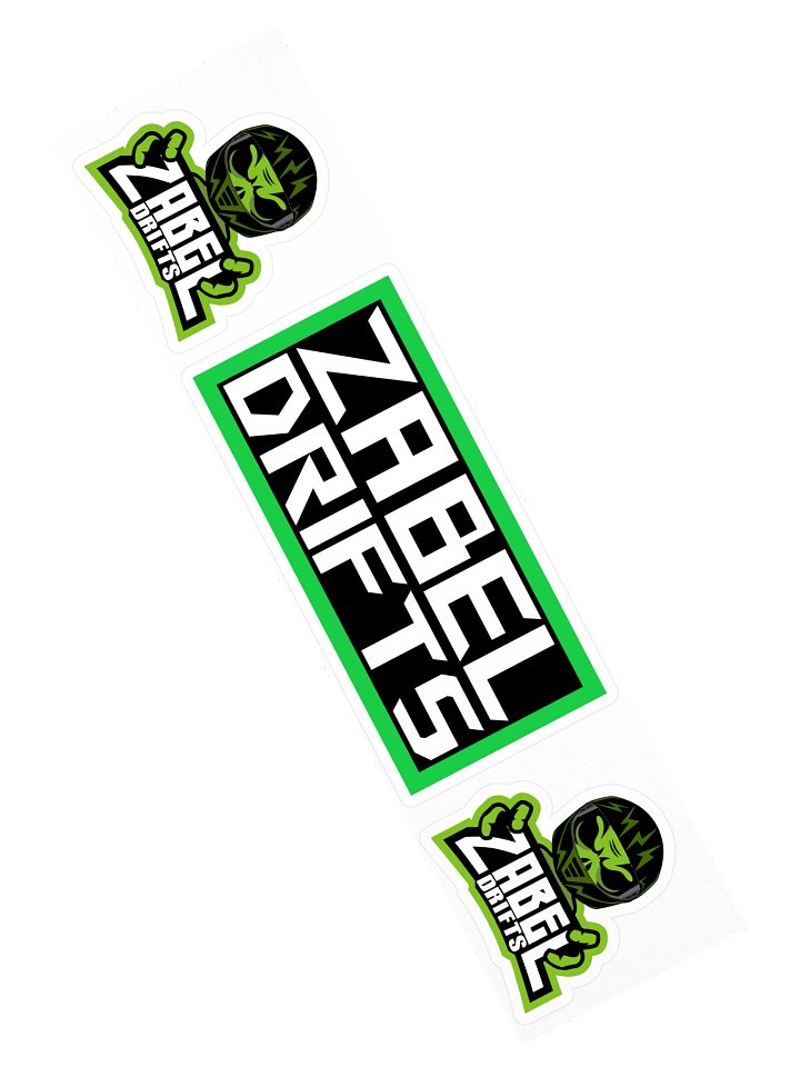 Zabel Drifts 3 in 1 Sticker product image (2)
