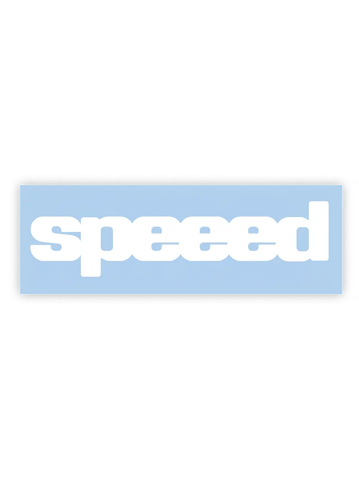 Speeed Decal - 6" product image (1)