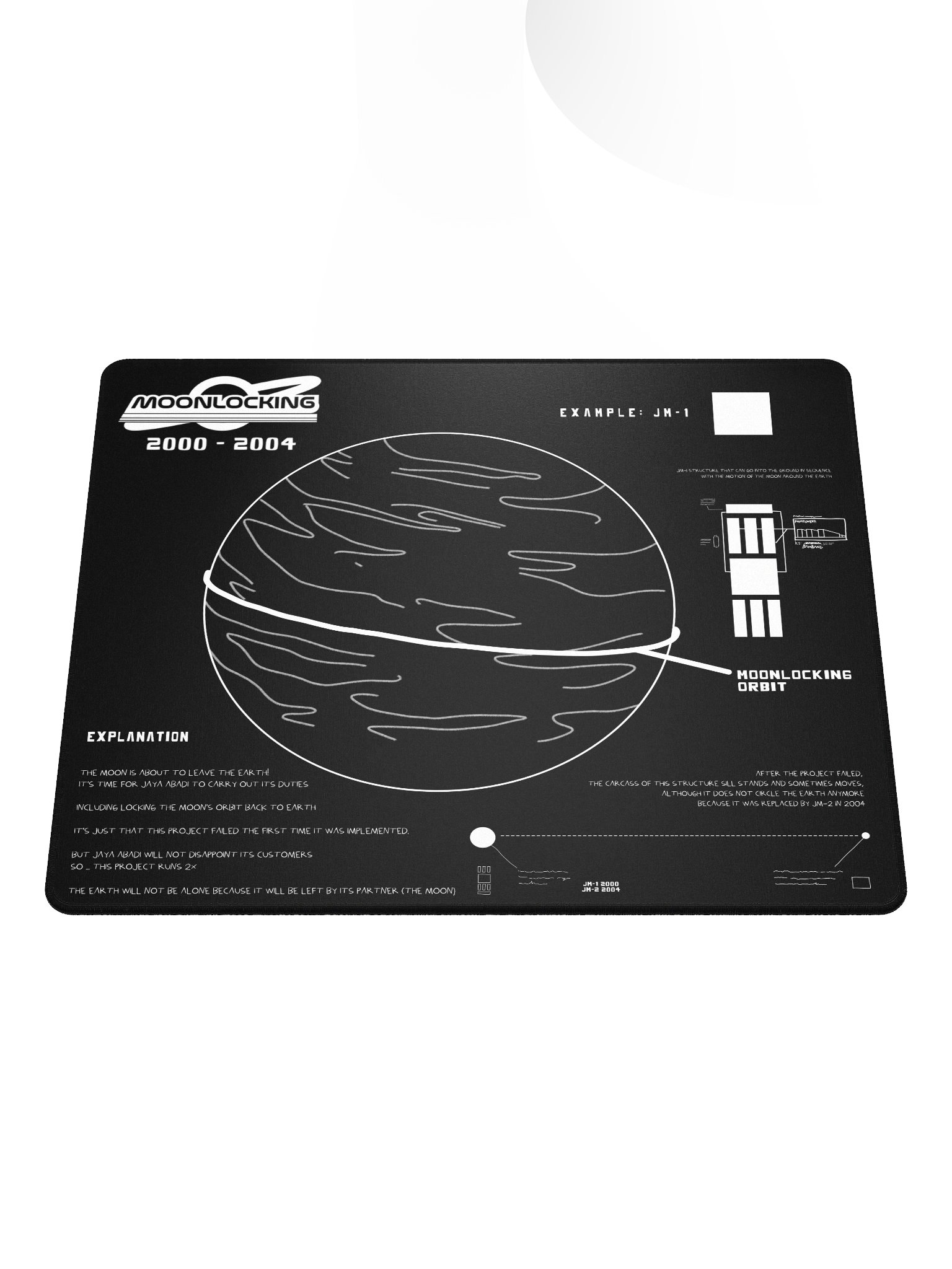 DESKMAT | MOONLOCKING (BLACK EDITION) product image (3)