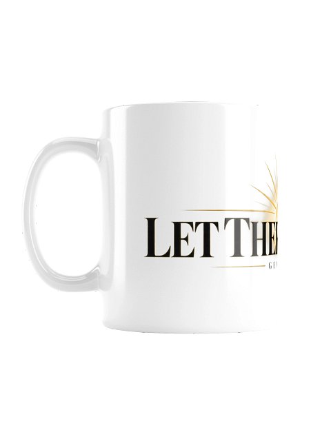 Let There Be Light Christian Mug – Genesis 1:3