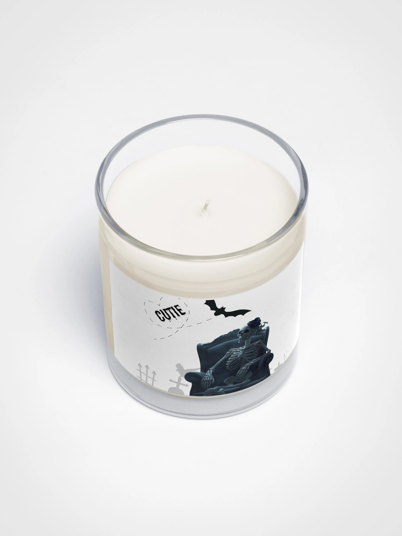 Gothic Skeleton Throne Candle product image (3)