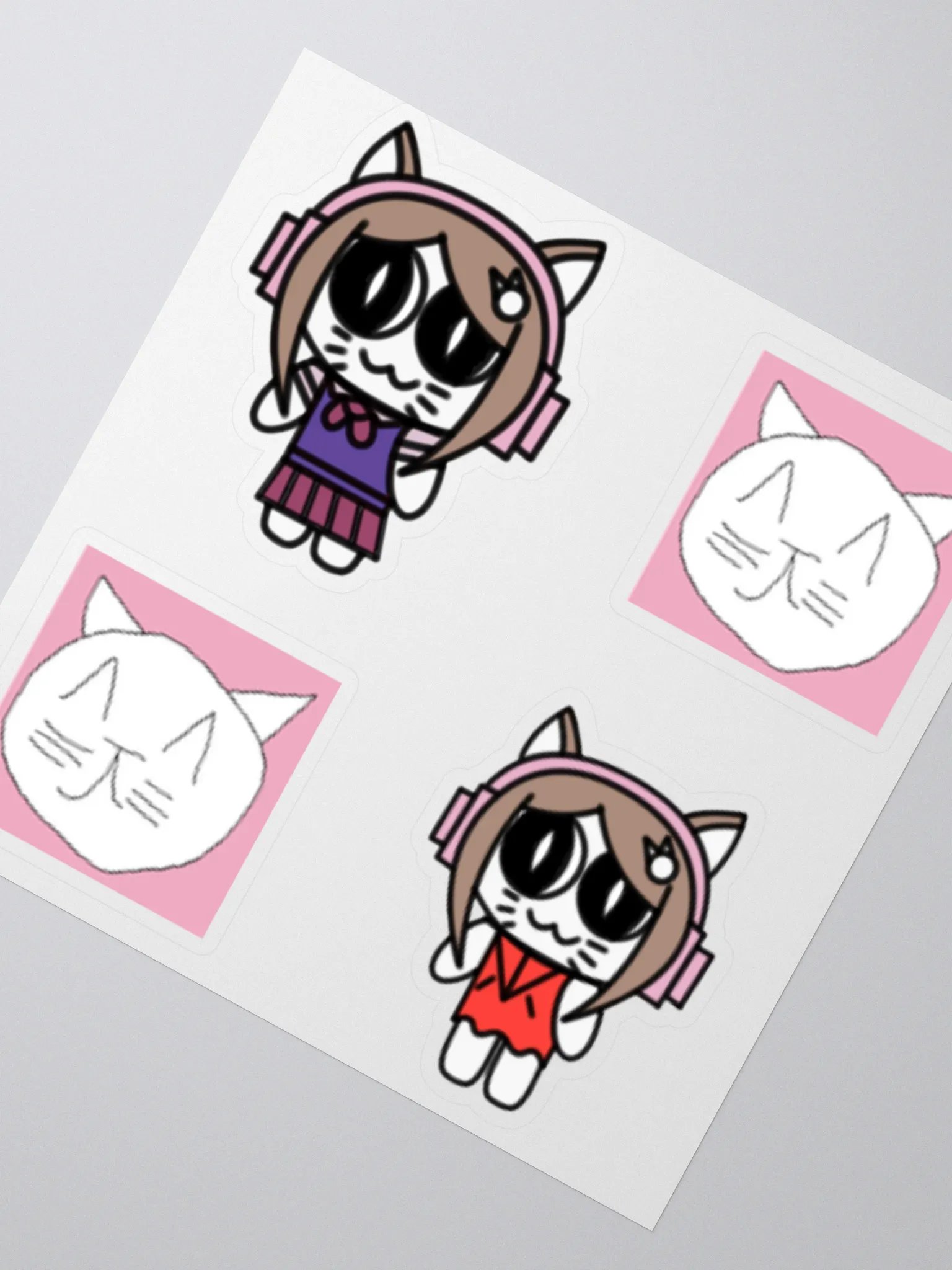Koneko of the lamb kiss cut stickers product image (2)