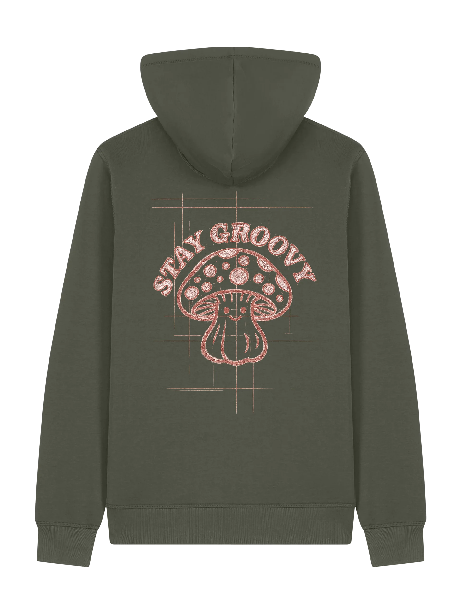Stay Groovy Blueprints - Zipped Hoodie product image (2)