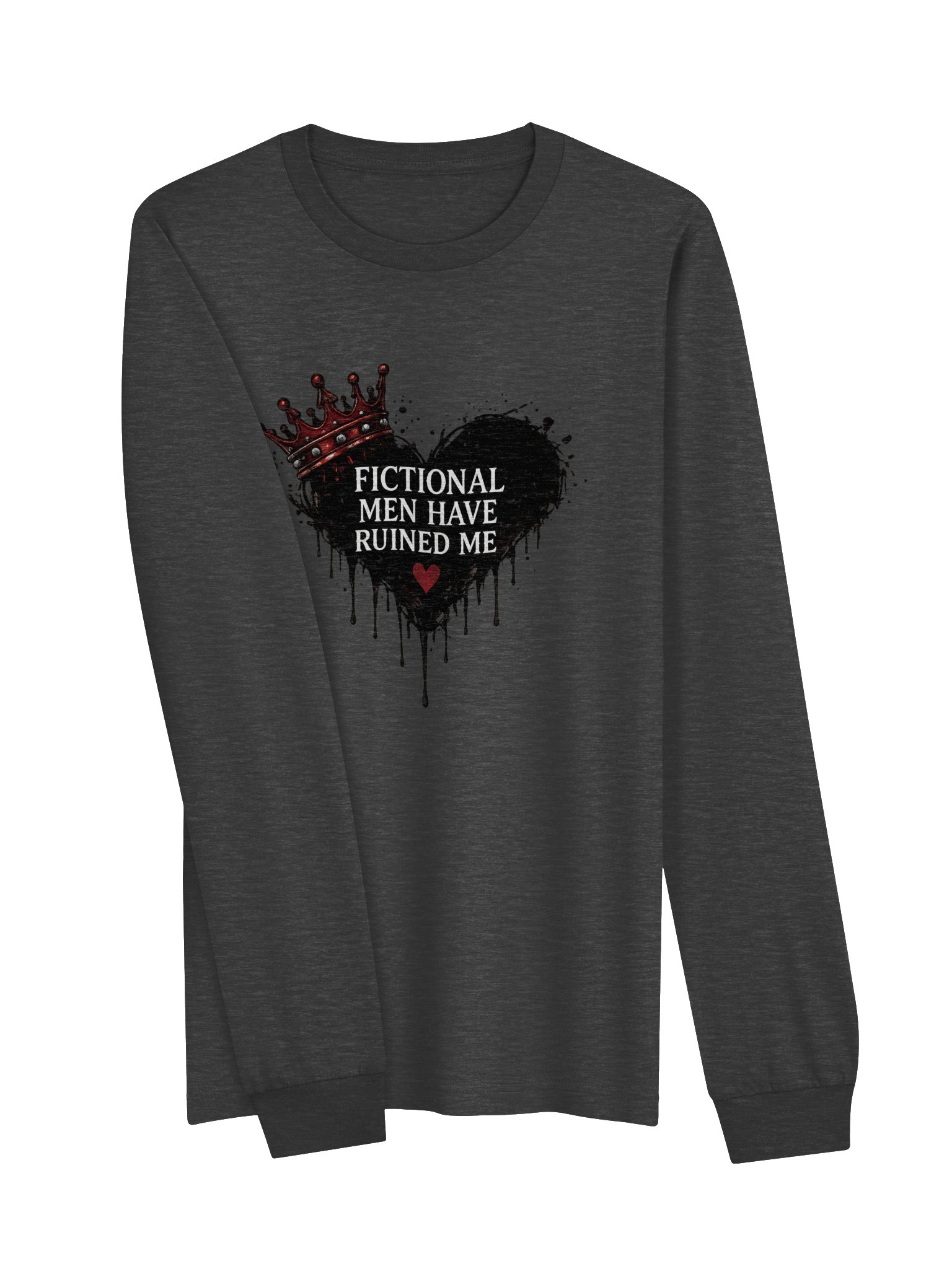Fictional Men Have Ruined Me - Long Sleeve T-Shirt product image (3)