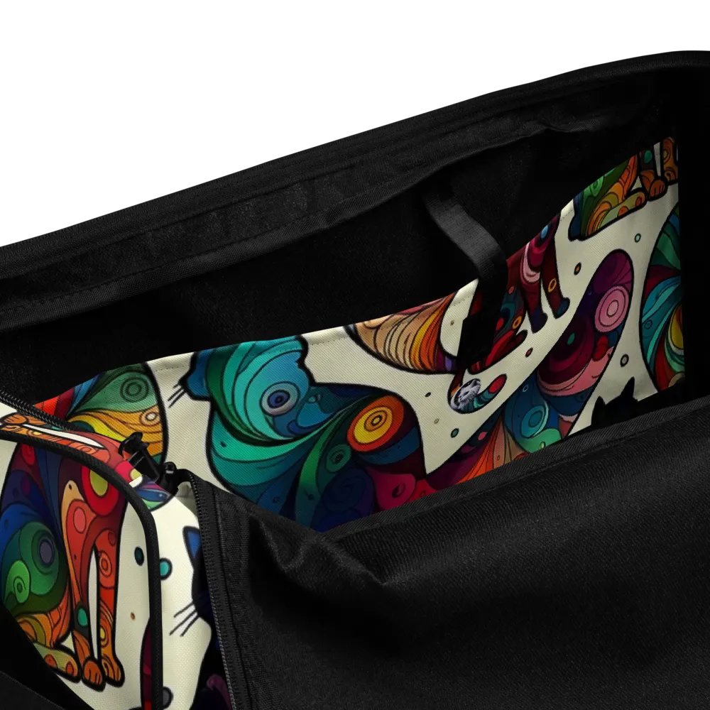 All-Over Print Duffle Bag product image (7)