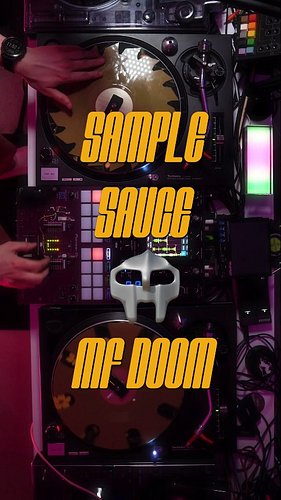 SAMPLE SAUCE: MF DOOM 👹

Late night noodling flying through some @mfdoom samples and the original source records! 🐝
