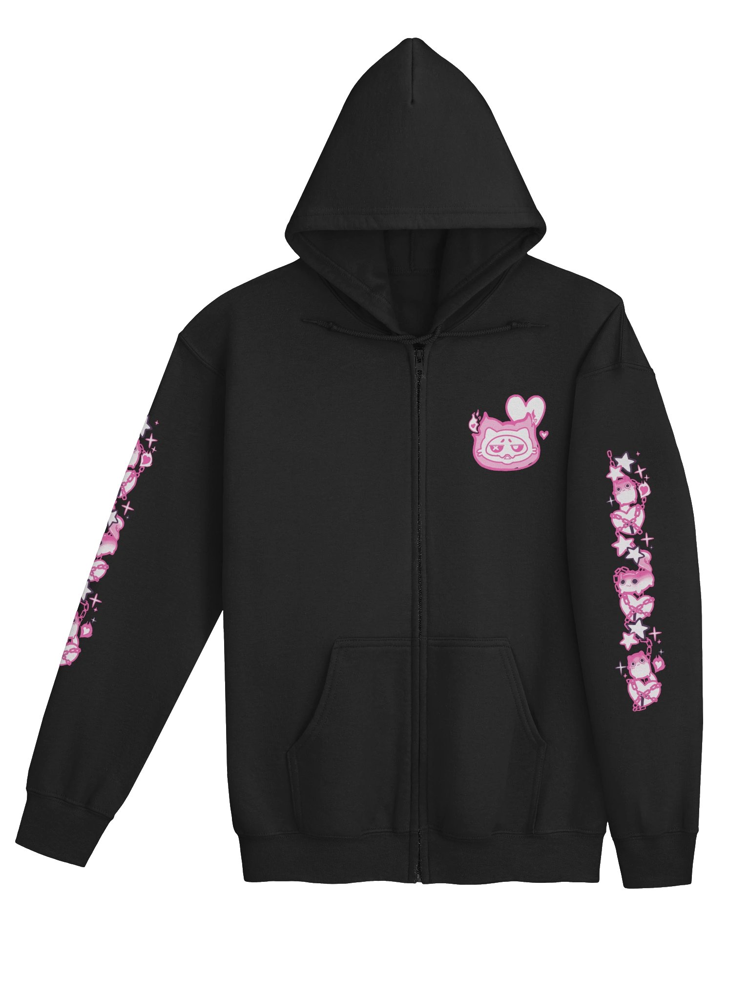 COMMIT ARSON ZIP-UP HOODIE product image (16)